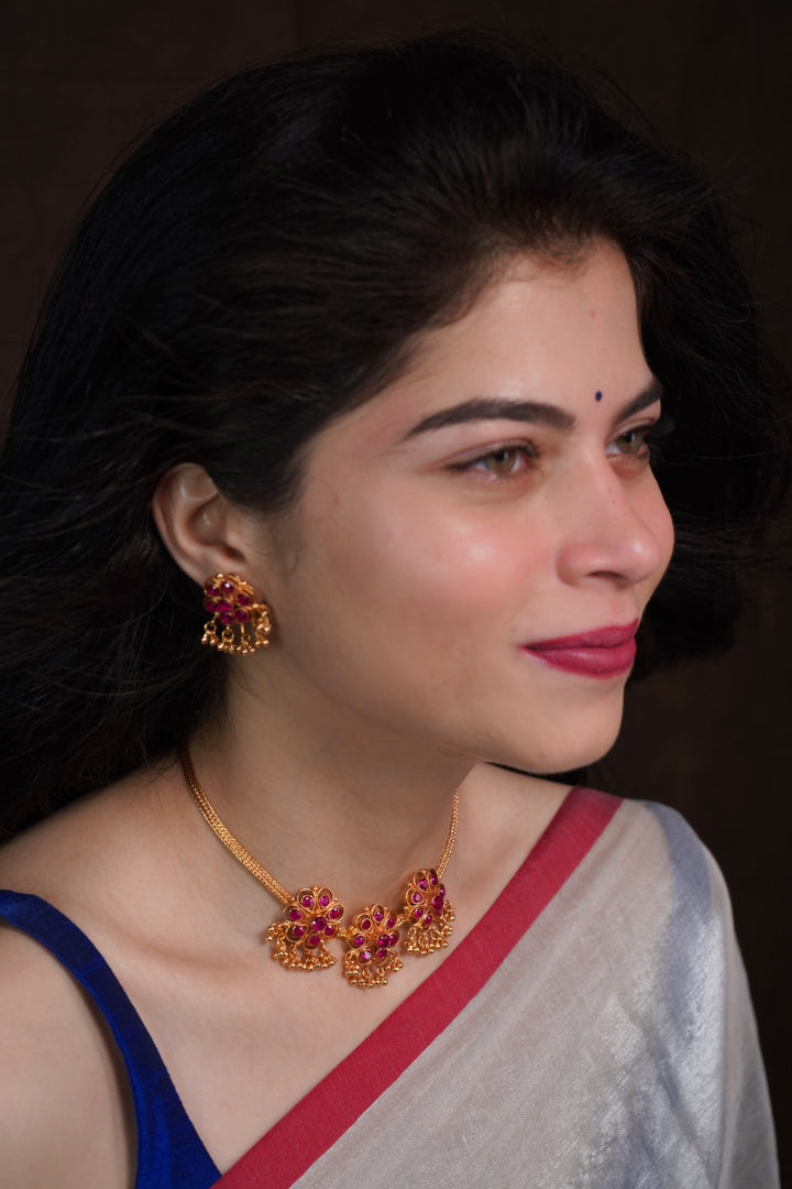 DHEEMA RETRO EARRING - Queens Jewel Emporium