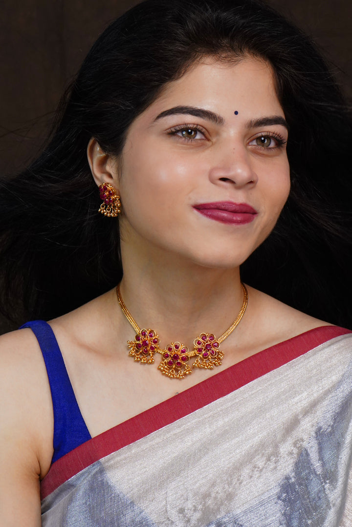 DHEEMA RETRO EARRING - Queens Jewel Emporium