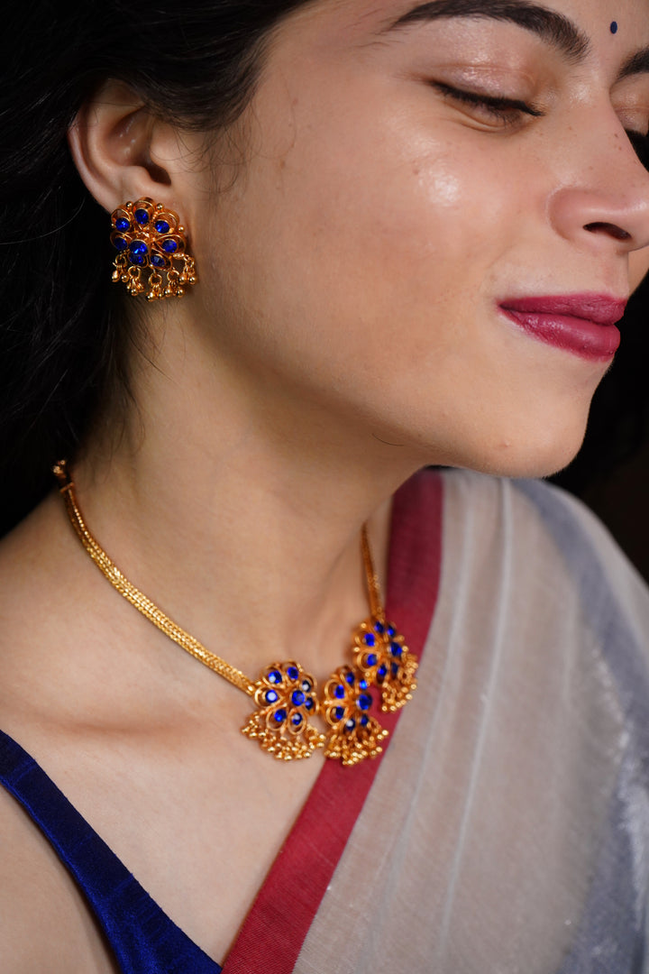 DHEEMA RETRO EARRING - Queens Jewel Emporium