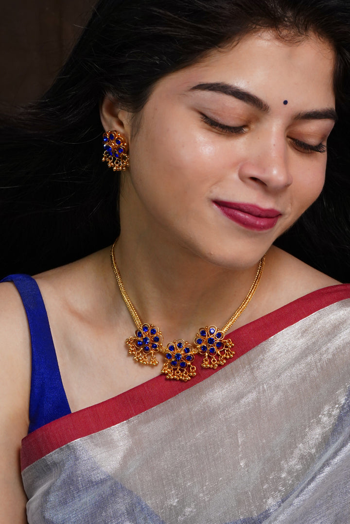 DHEEMA RETRO EARRING - Queens Jewel Emporium
