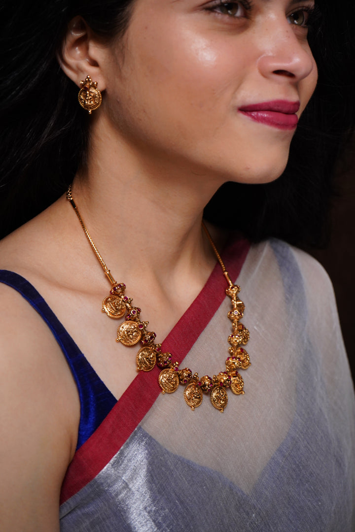 ANIKHA KASU NECKLACE - Queens Jewel Emporium