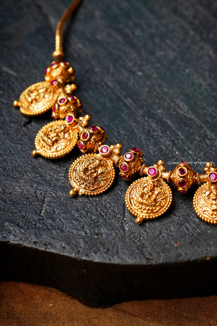 ANIKHA KASU NECKLACE - Queens Jewel Emporium