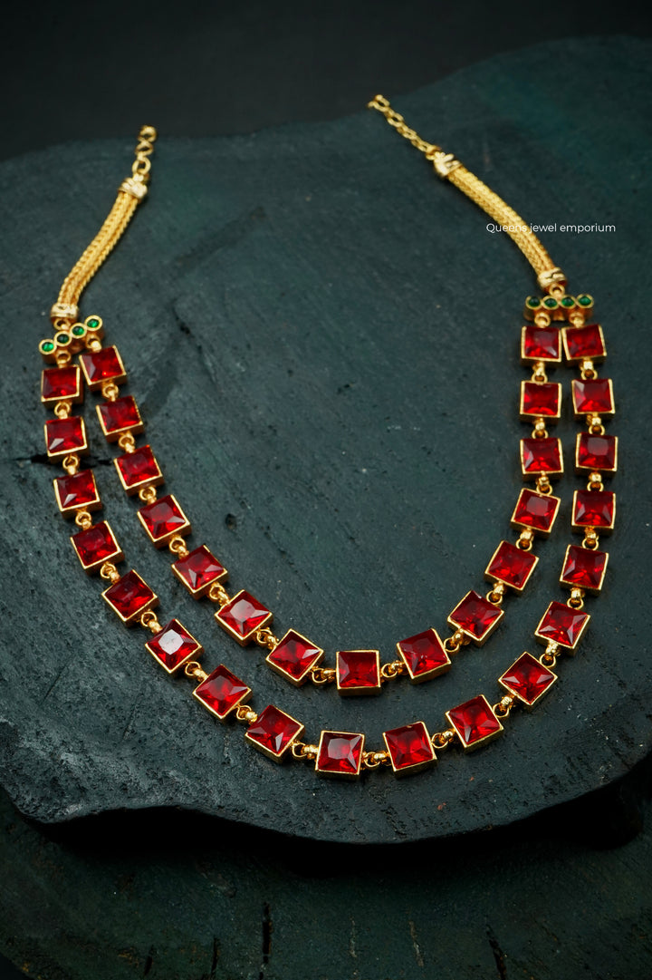 KANIMAA  STEP NECKLACE - Queens Jewel Emporium