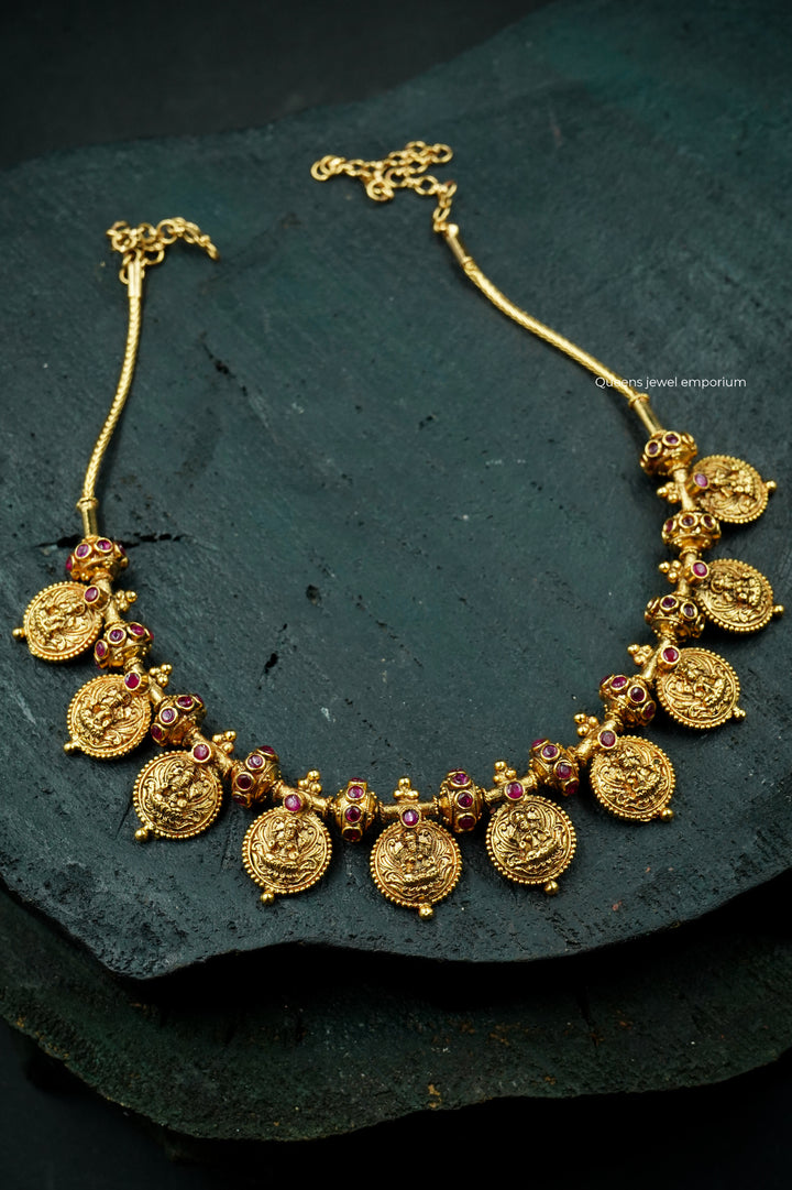 ANIKHA KASU NECKLACE - Queens Jewel Emporium