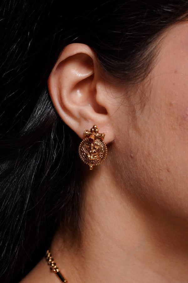 ANIKHA KASU EARRING - Queens Jewel Emporium
