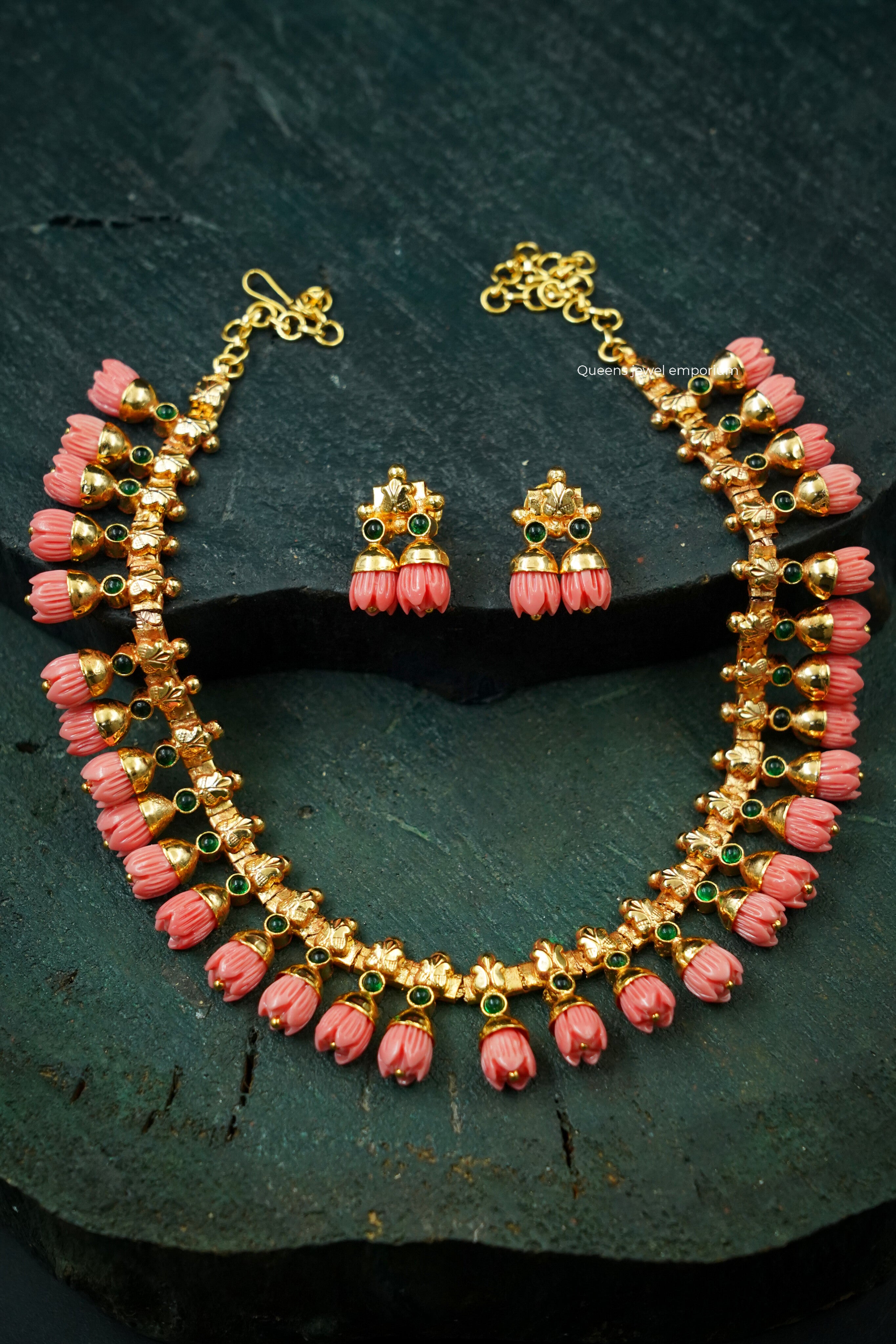 Pavalamalli Necklace
