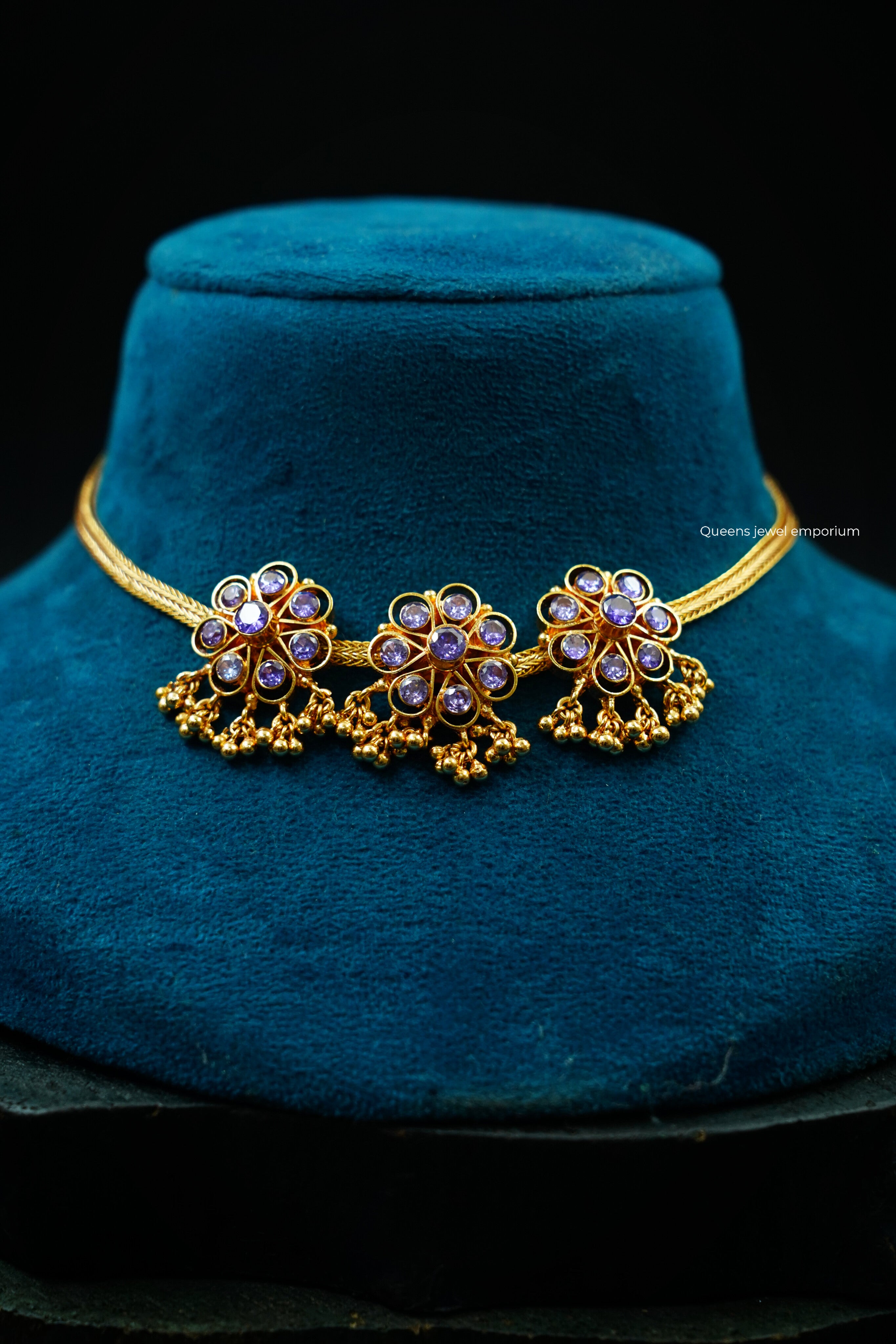 Saroja Devi Necklace Lavender