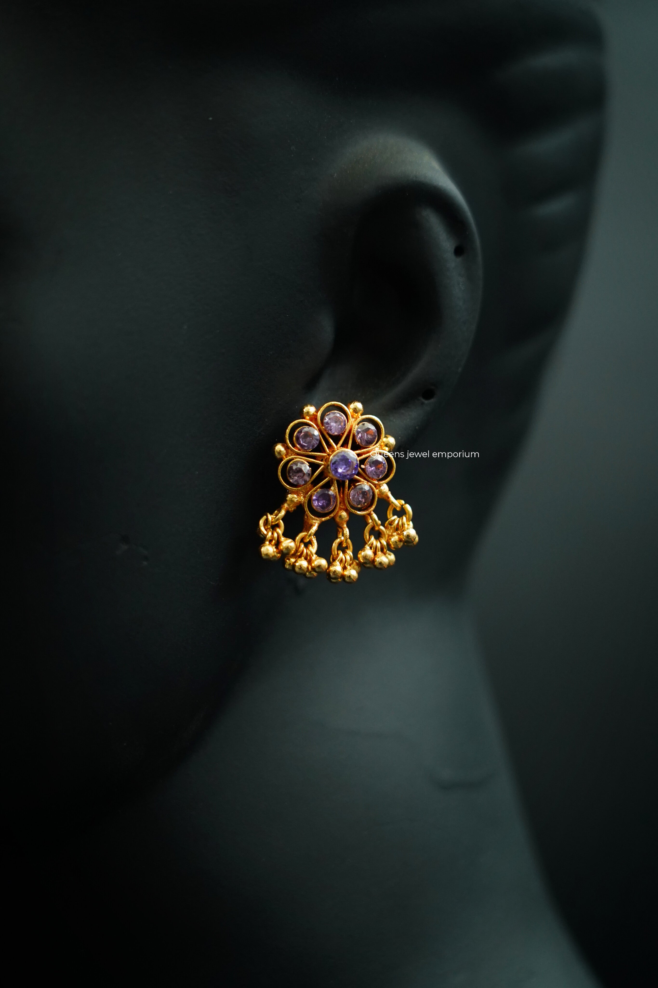 Saroja Devi Necklace Lavender