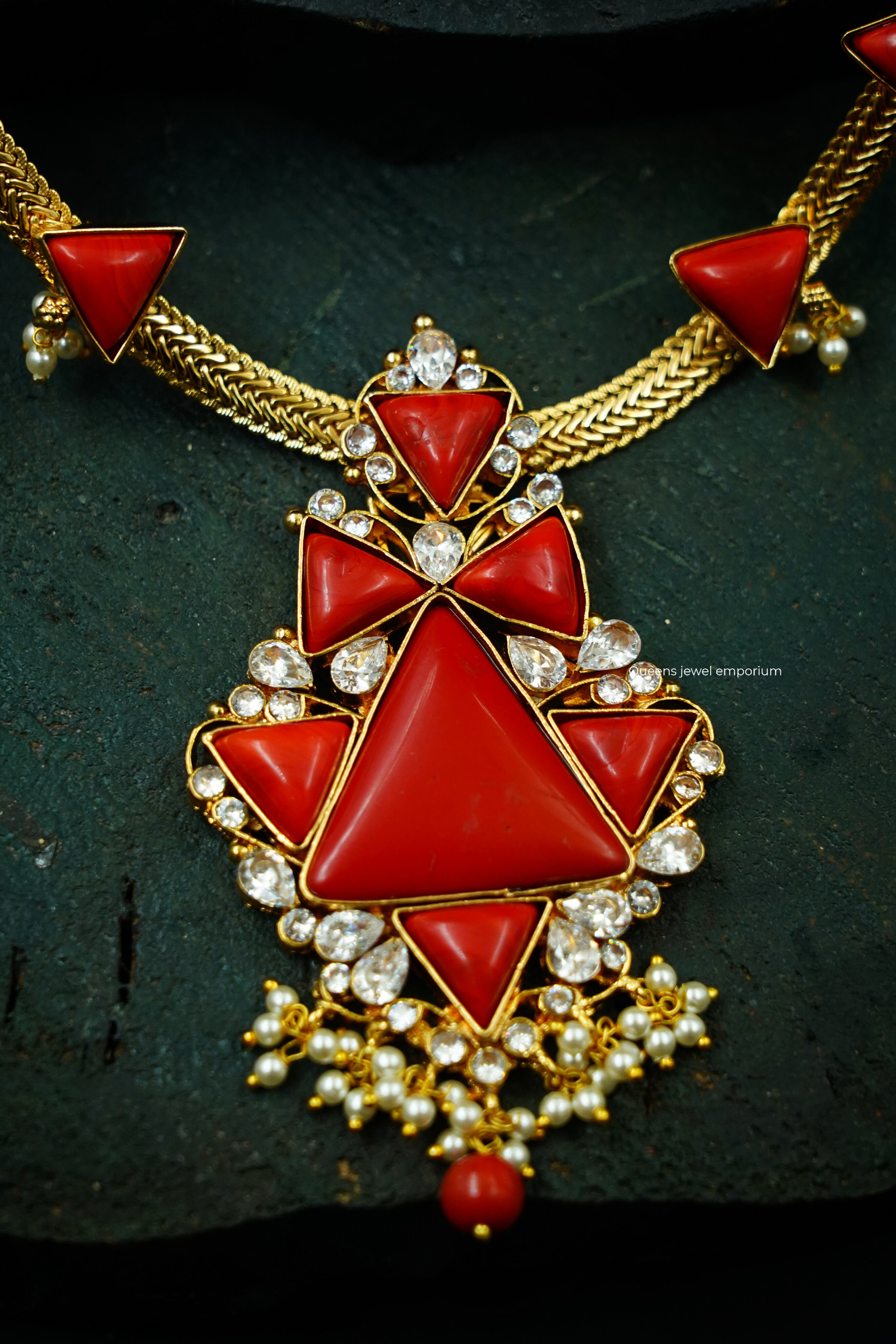 Kumkuma Varna Necklace