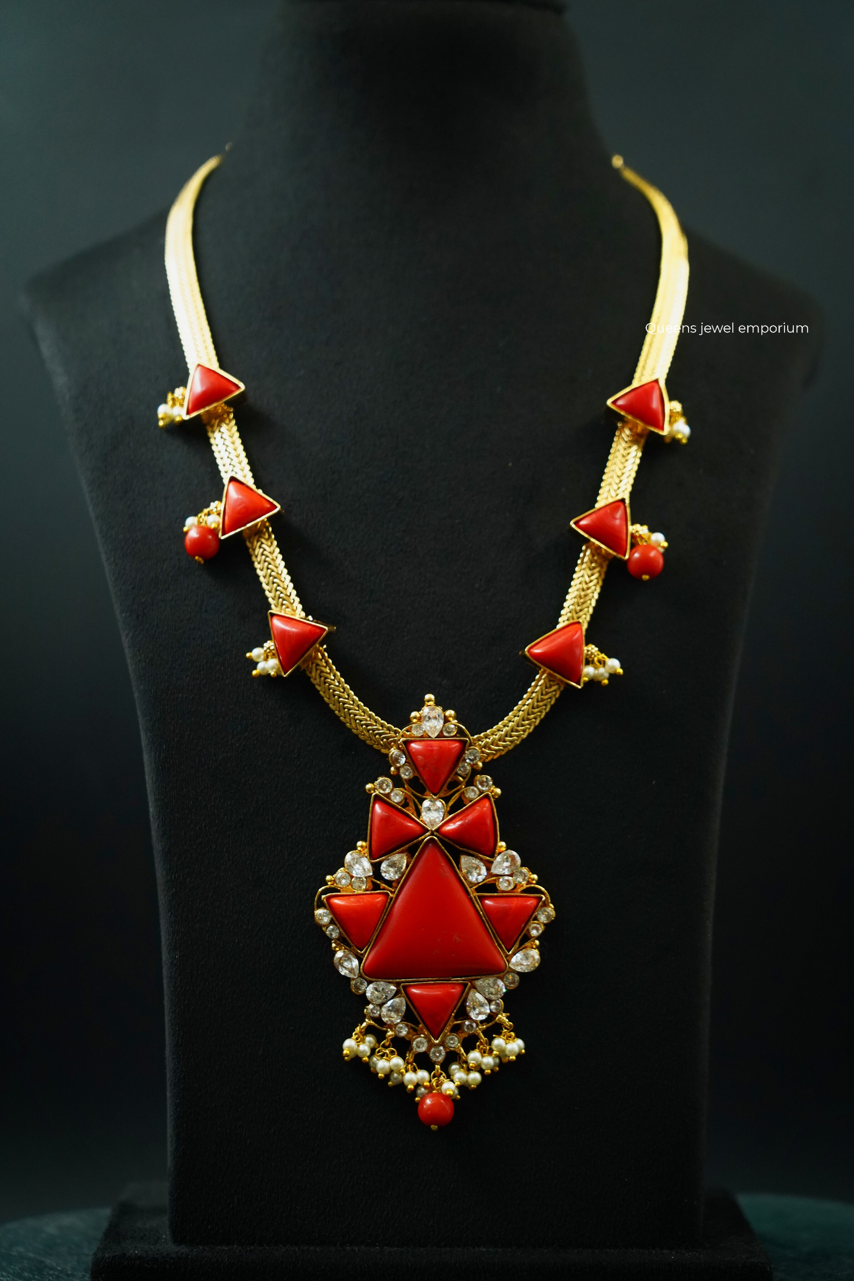 Kumkuma Varna Necklace