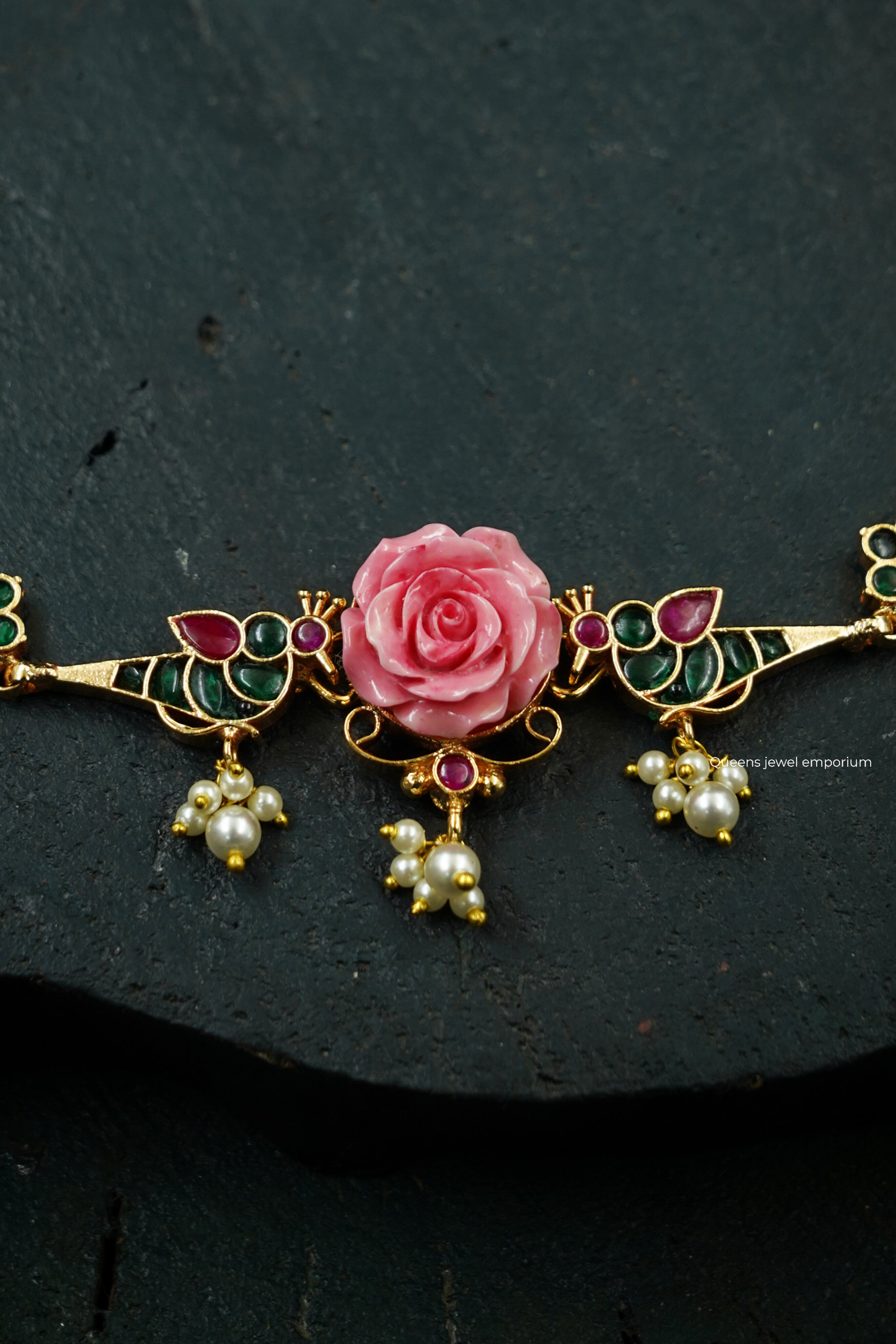 Rohini Rose Necklace