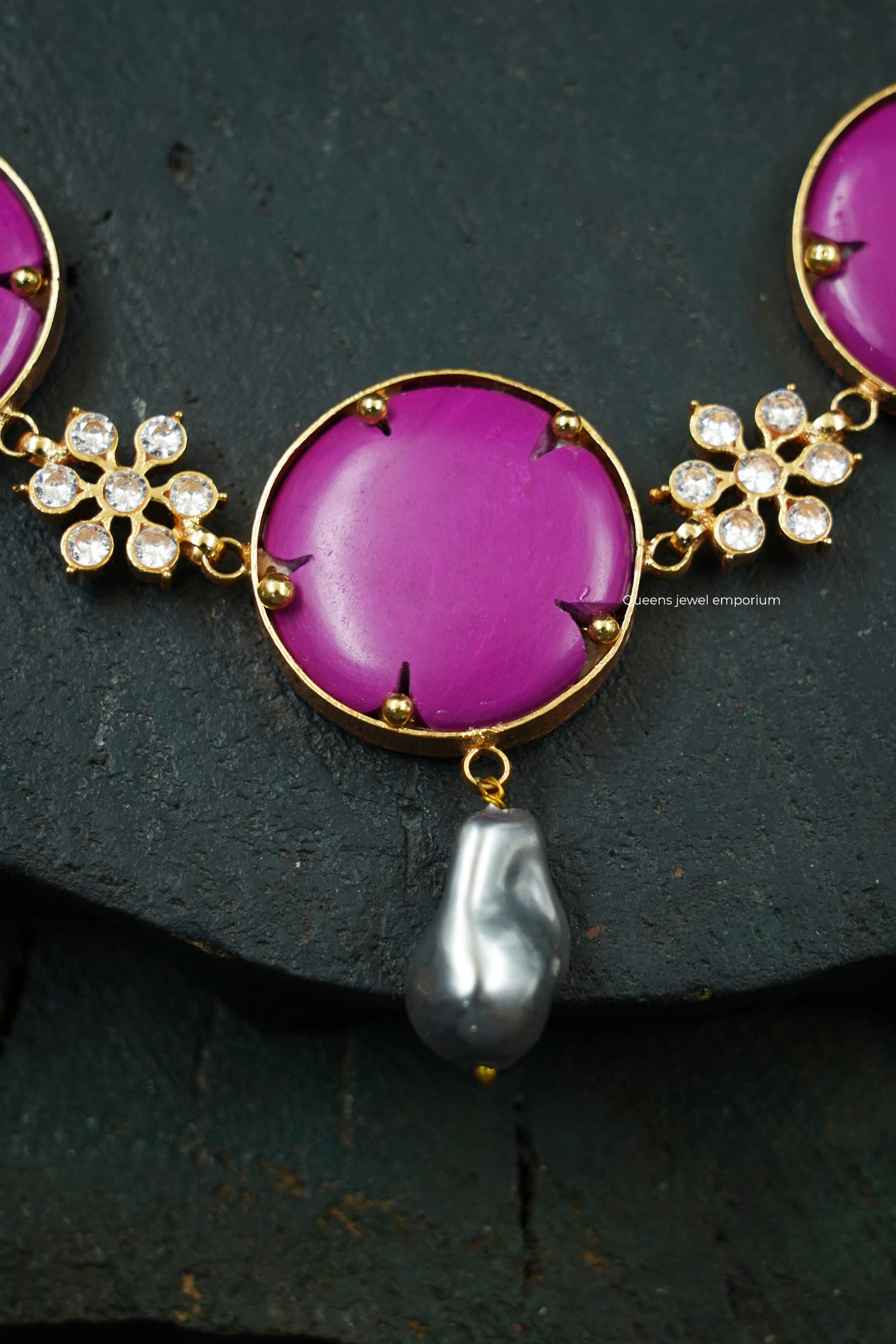 Kamala Valli Floral Necklace