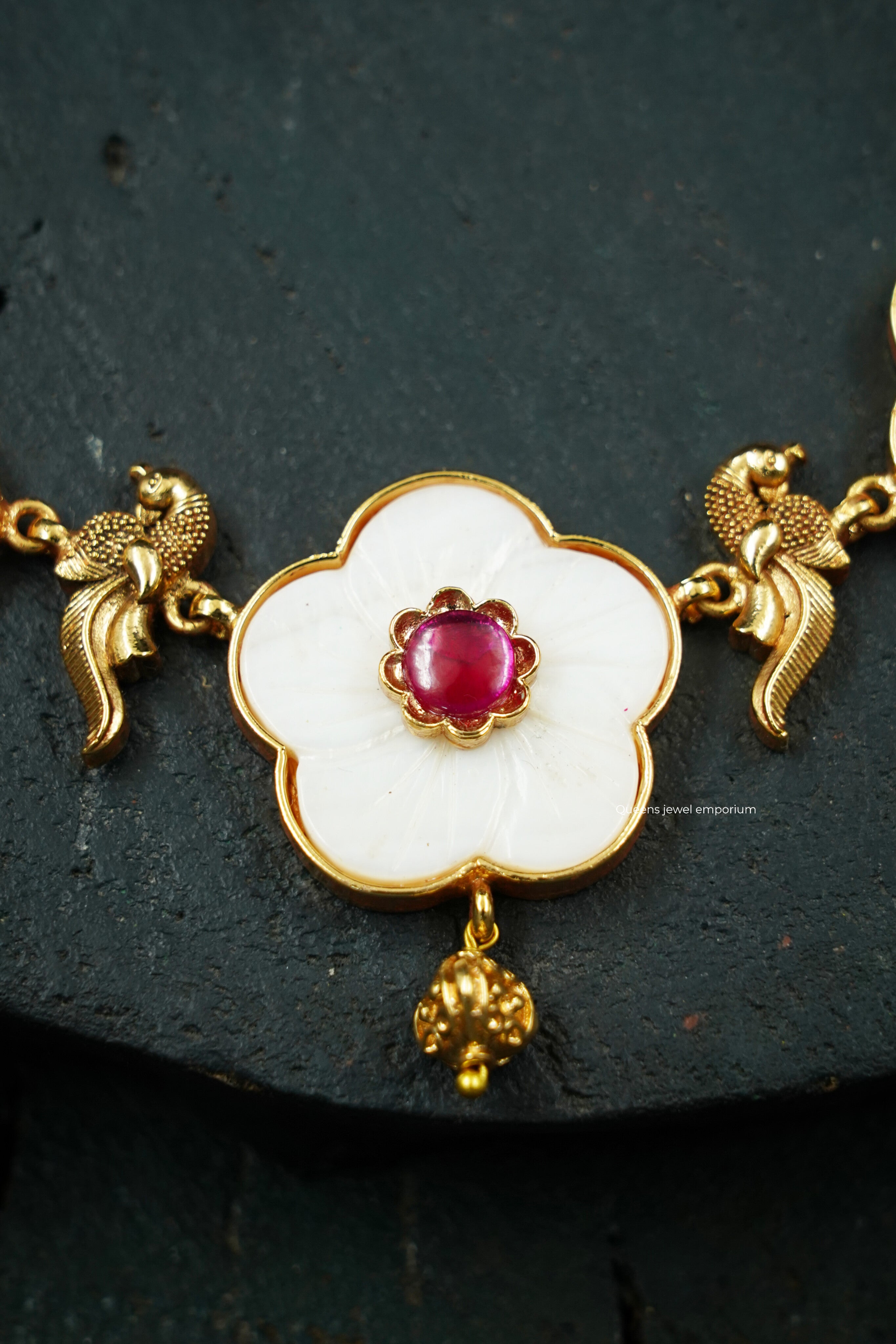 Parijat Floral Necklace