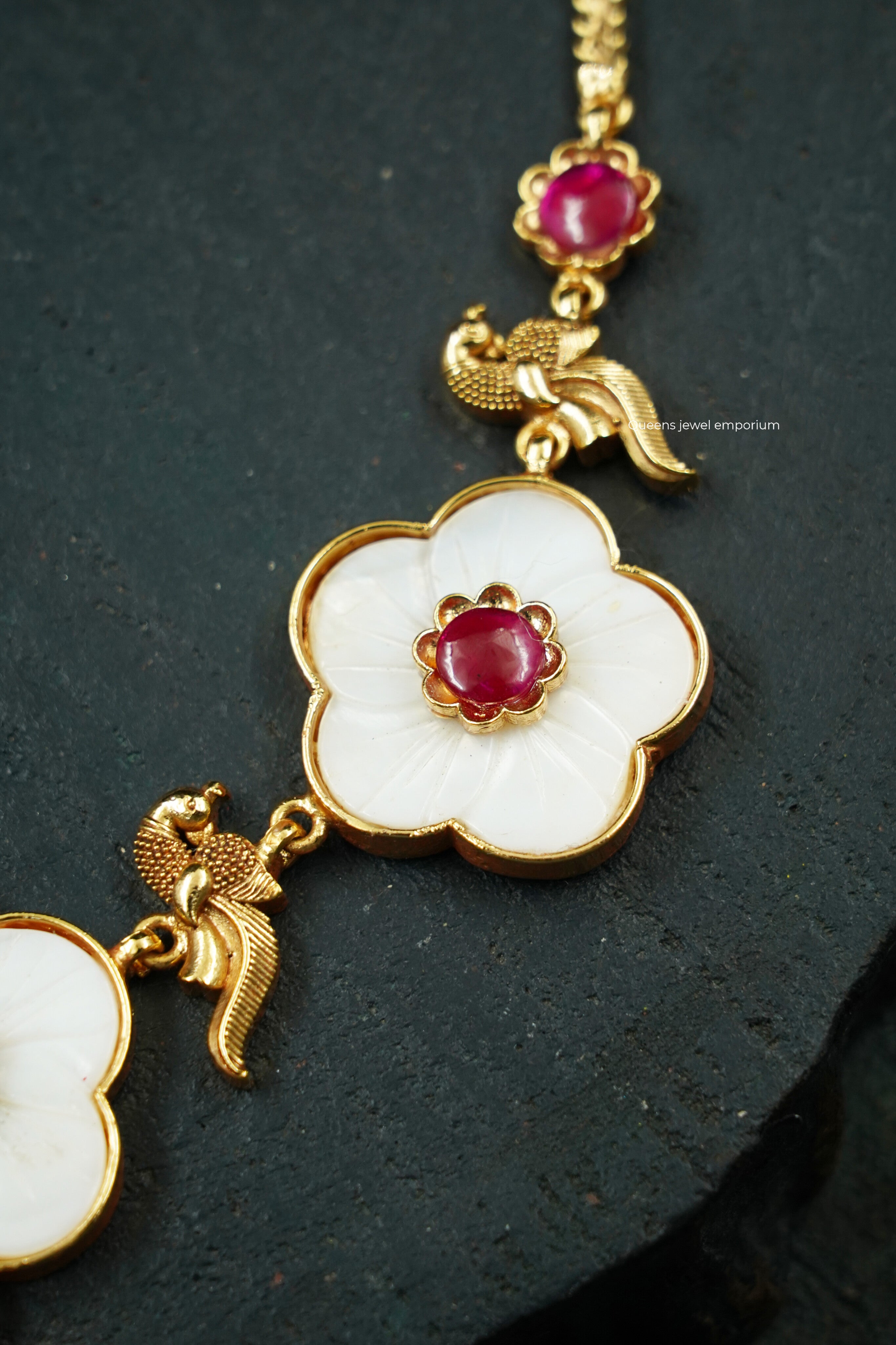 Parijat Floral Necklace