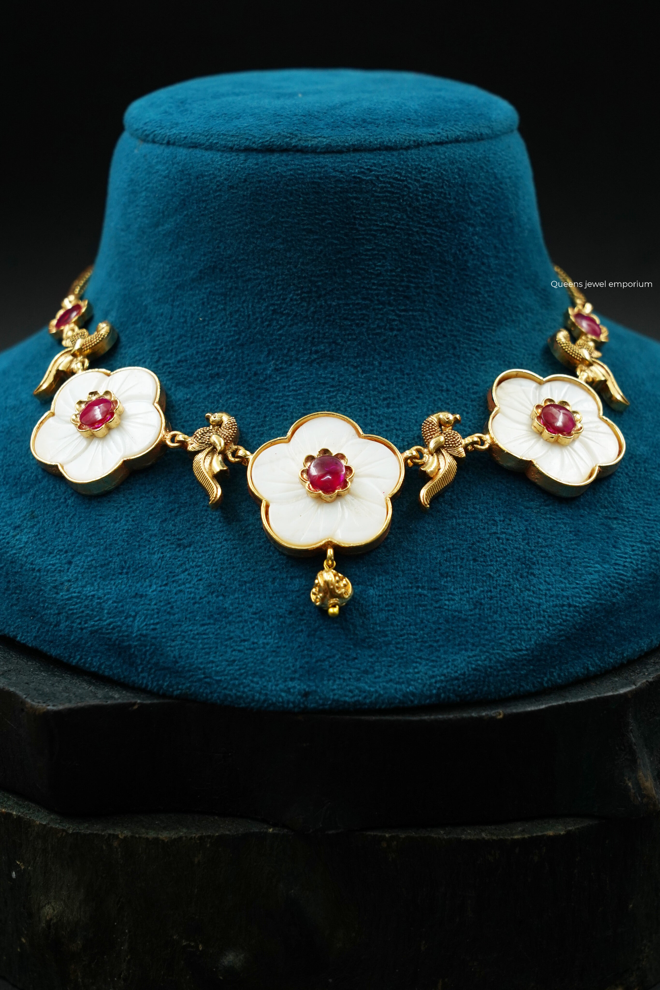 Parijat Floral Necklace