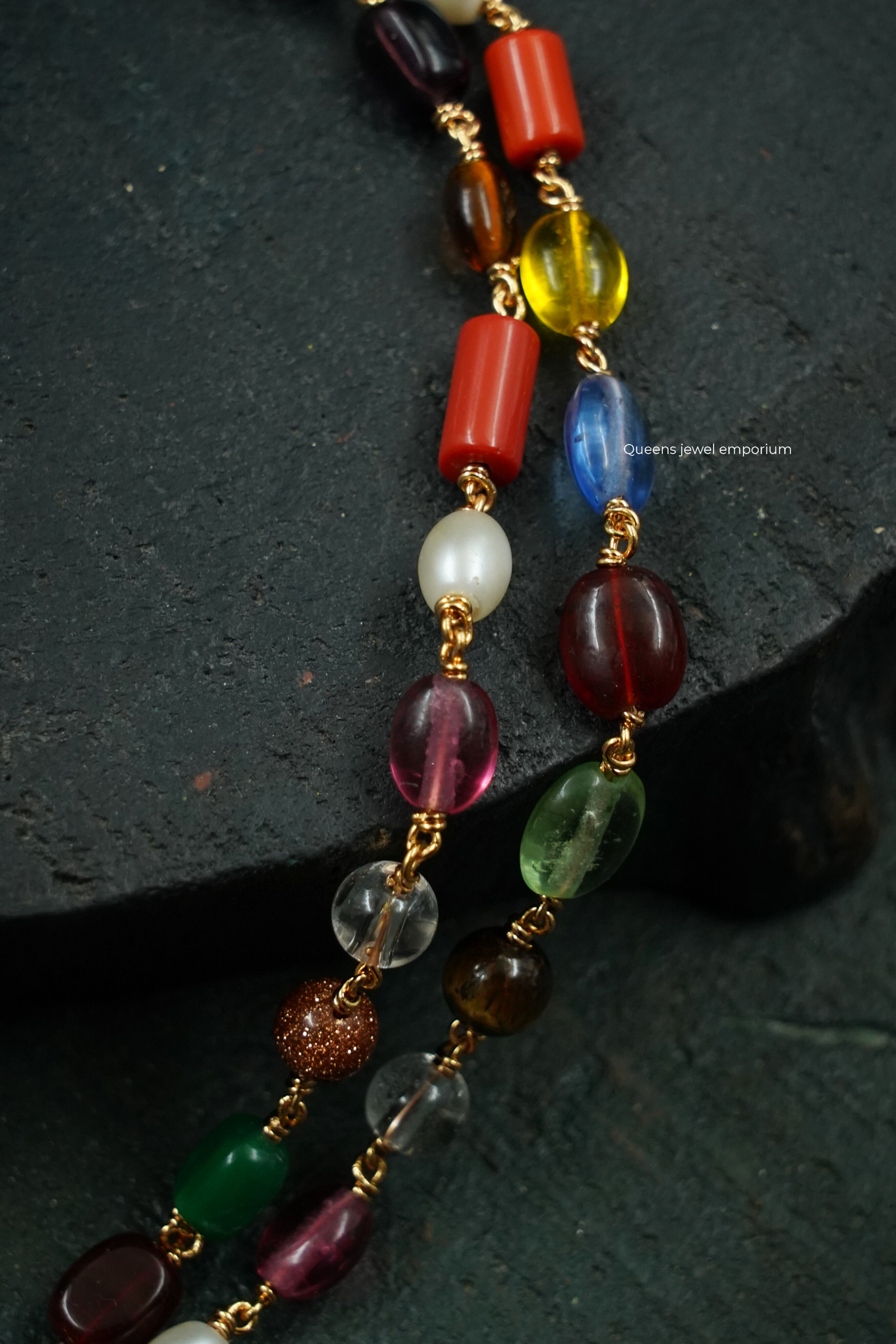 Navaratna Beads Necklace