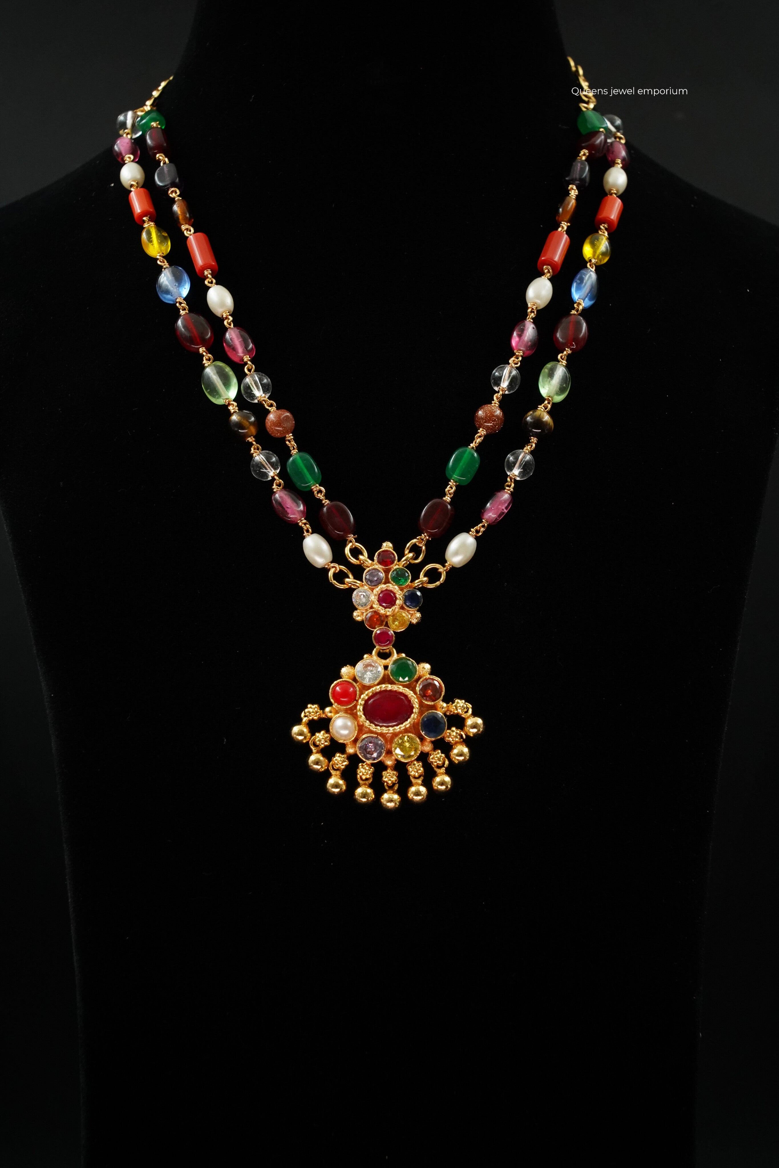 Navaratna Beads Necklace