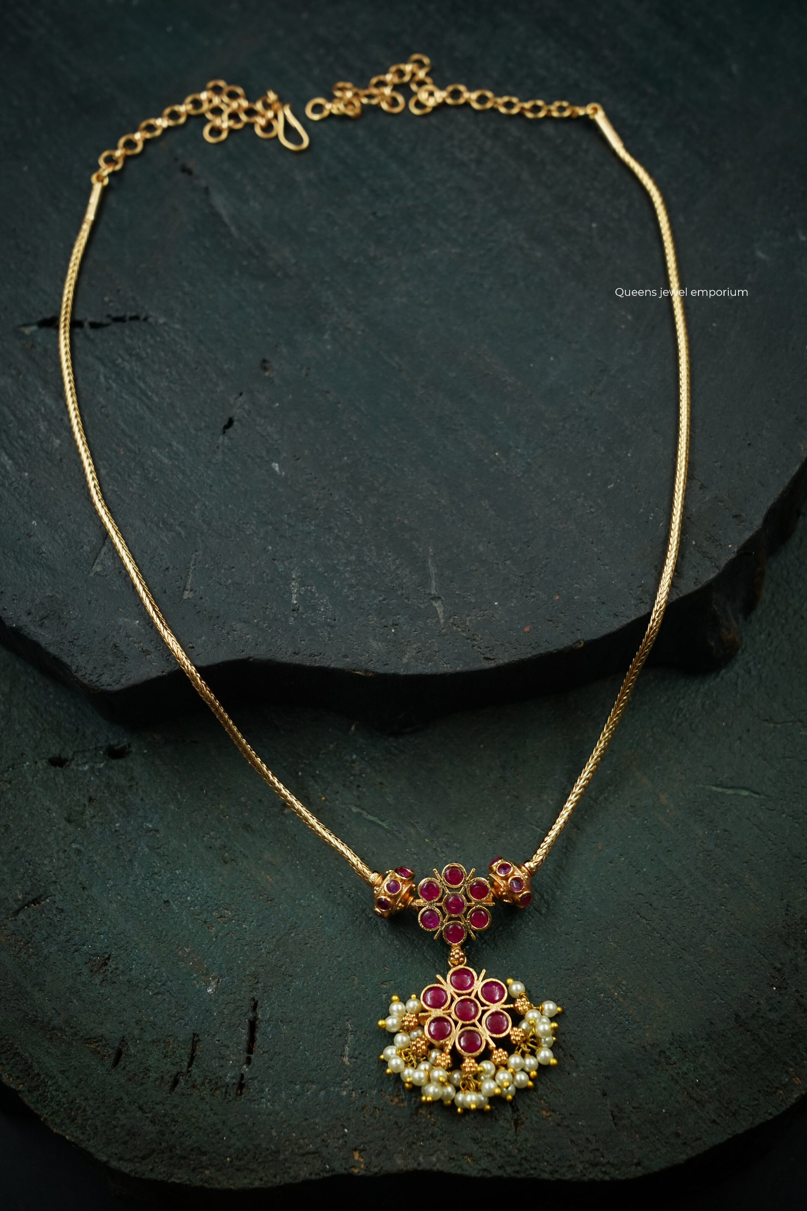 Bhavani Devi  Kemp Necklace