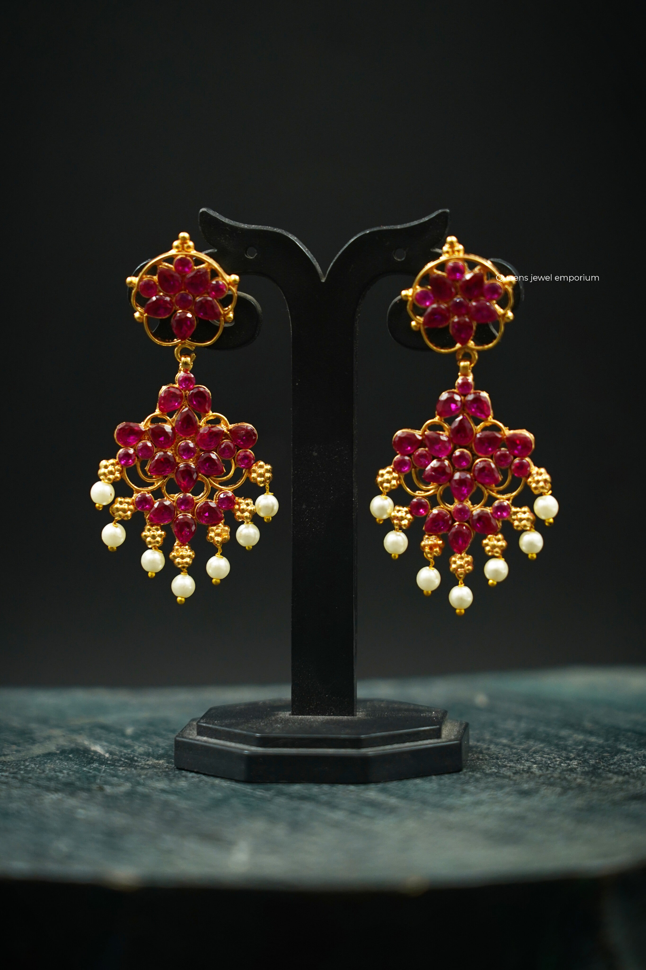 Dharani Earring - Balaji Pink
