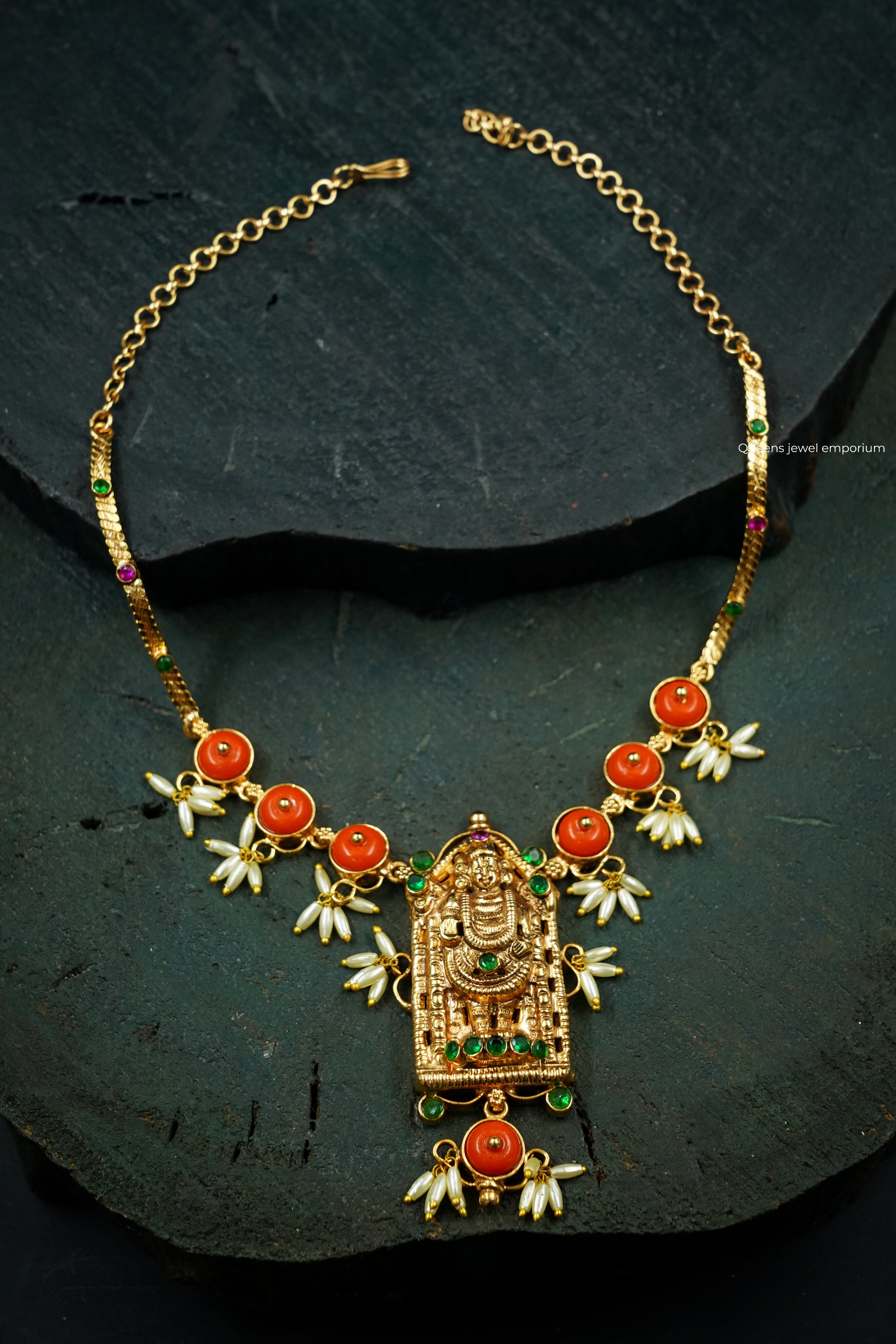 Balaji Coral Necklace