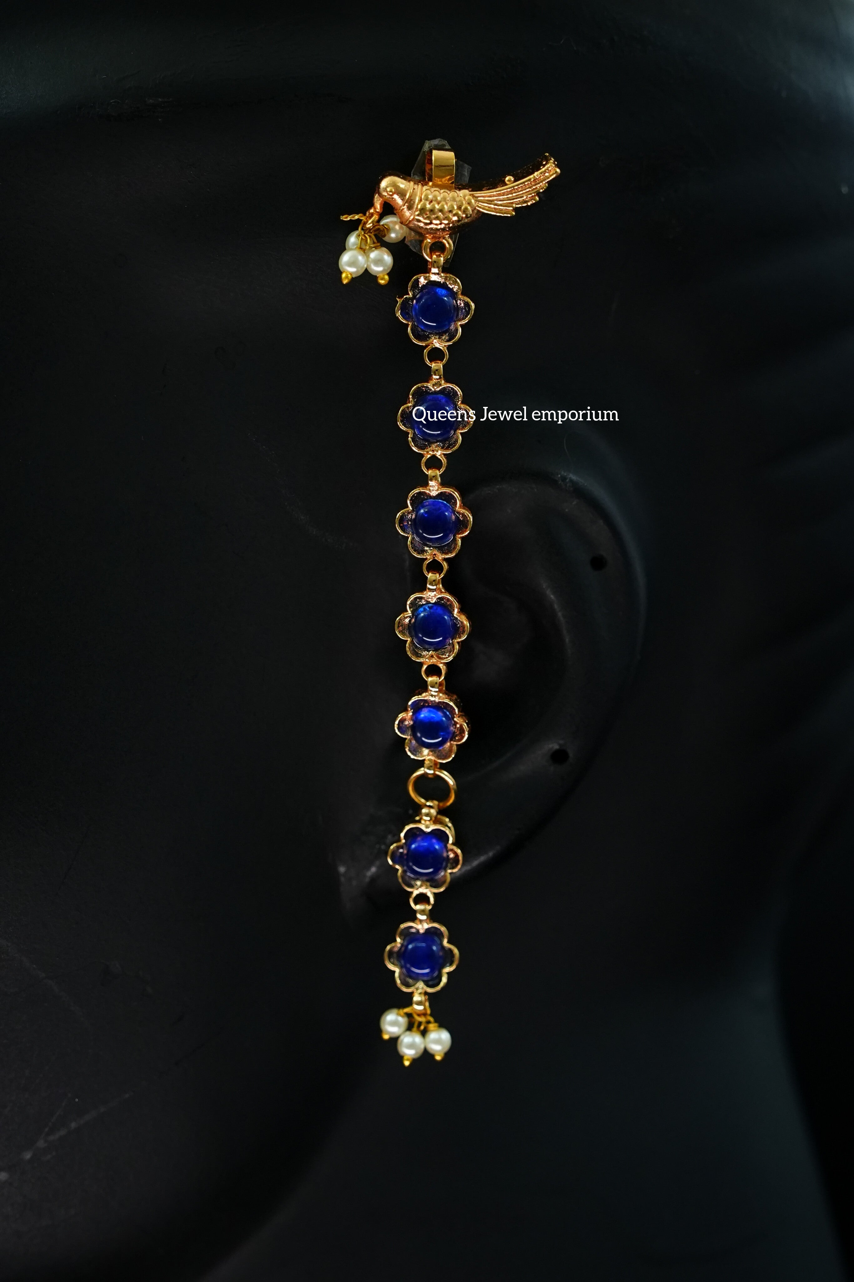 Anjalee Devi Ear Mattal - Blue