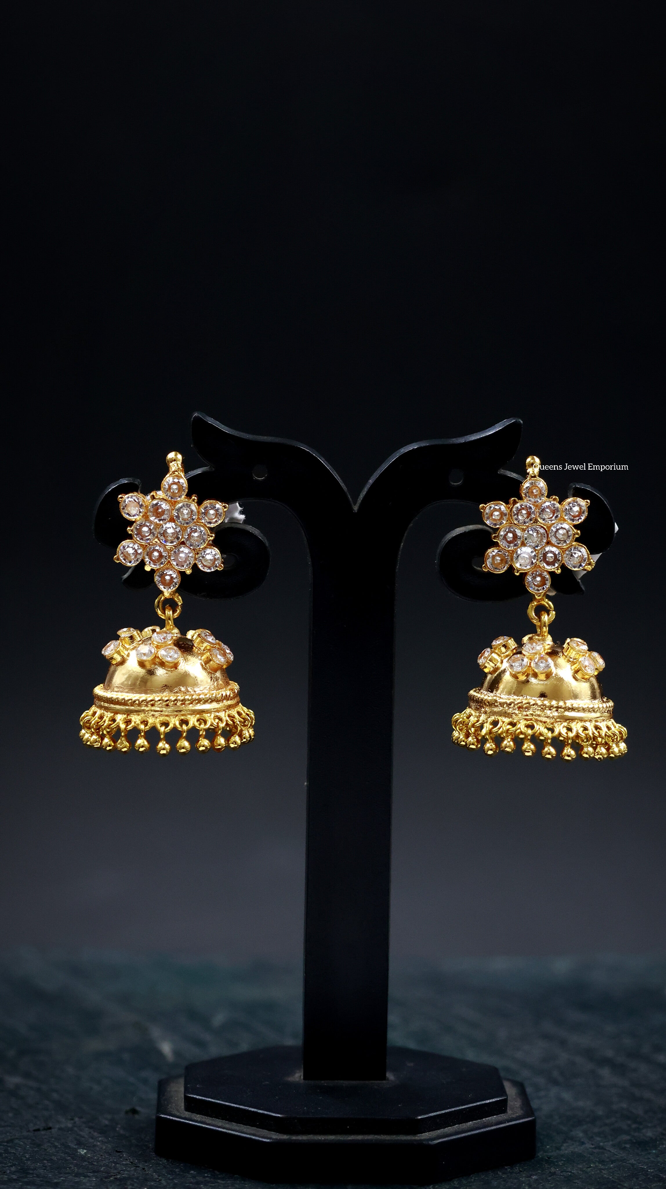Janaki Zircon Jhumka
