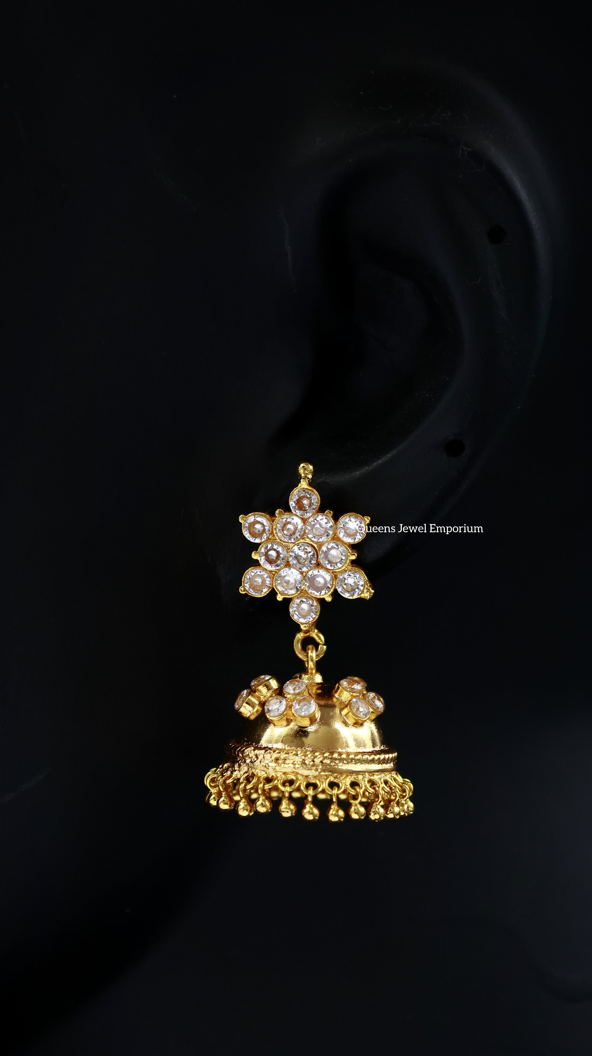 Janaki Zircon Jhumka