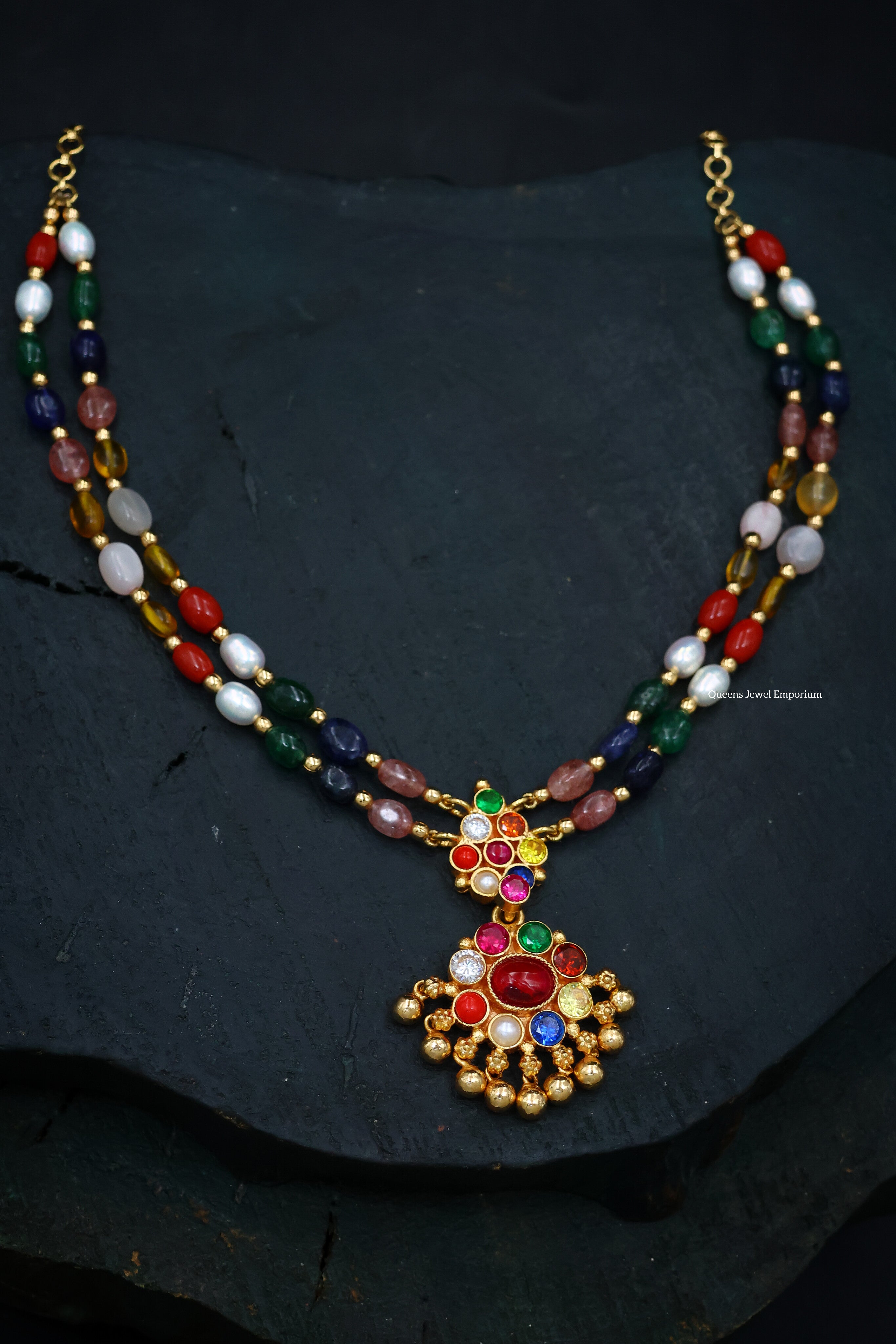 Navaratna Beads Necklace
