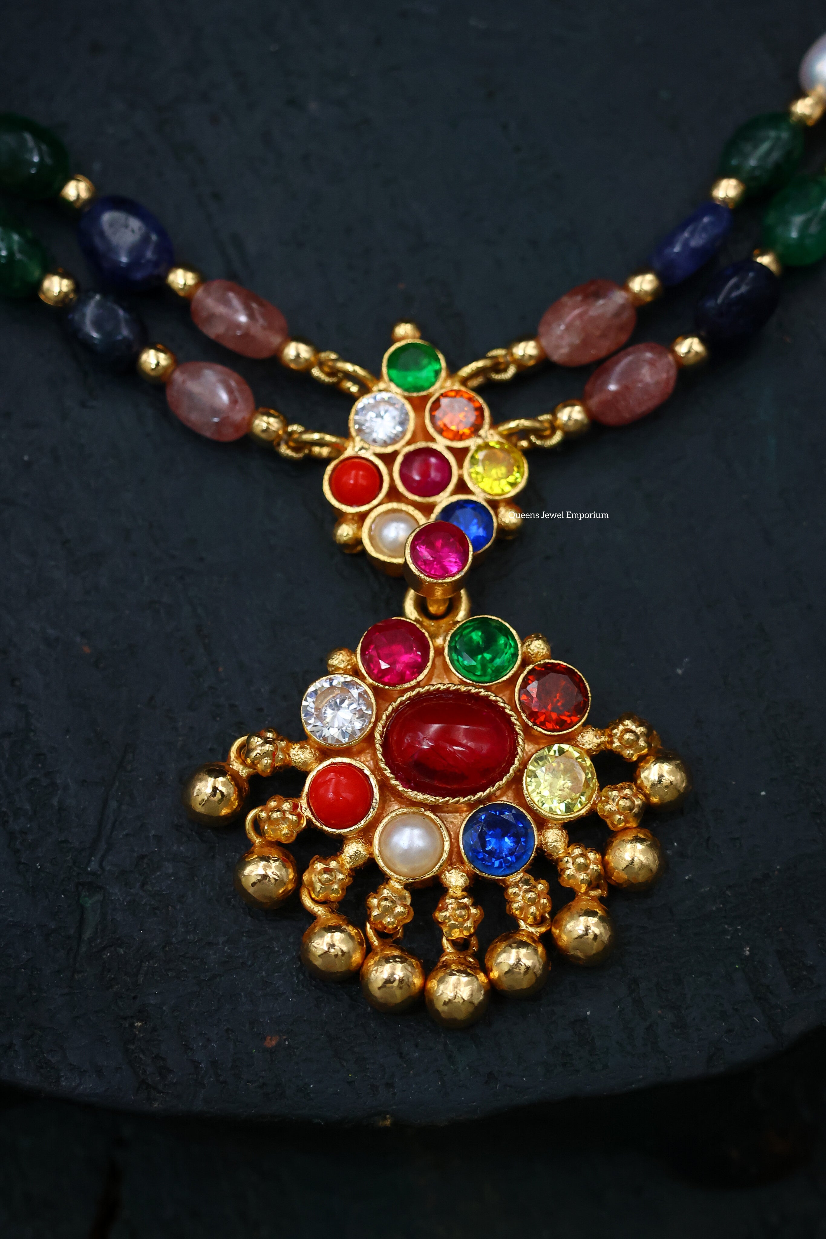 Navaratna Beads Necklace
