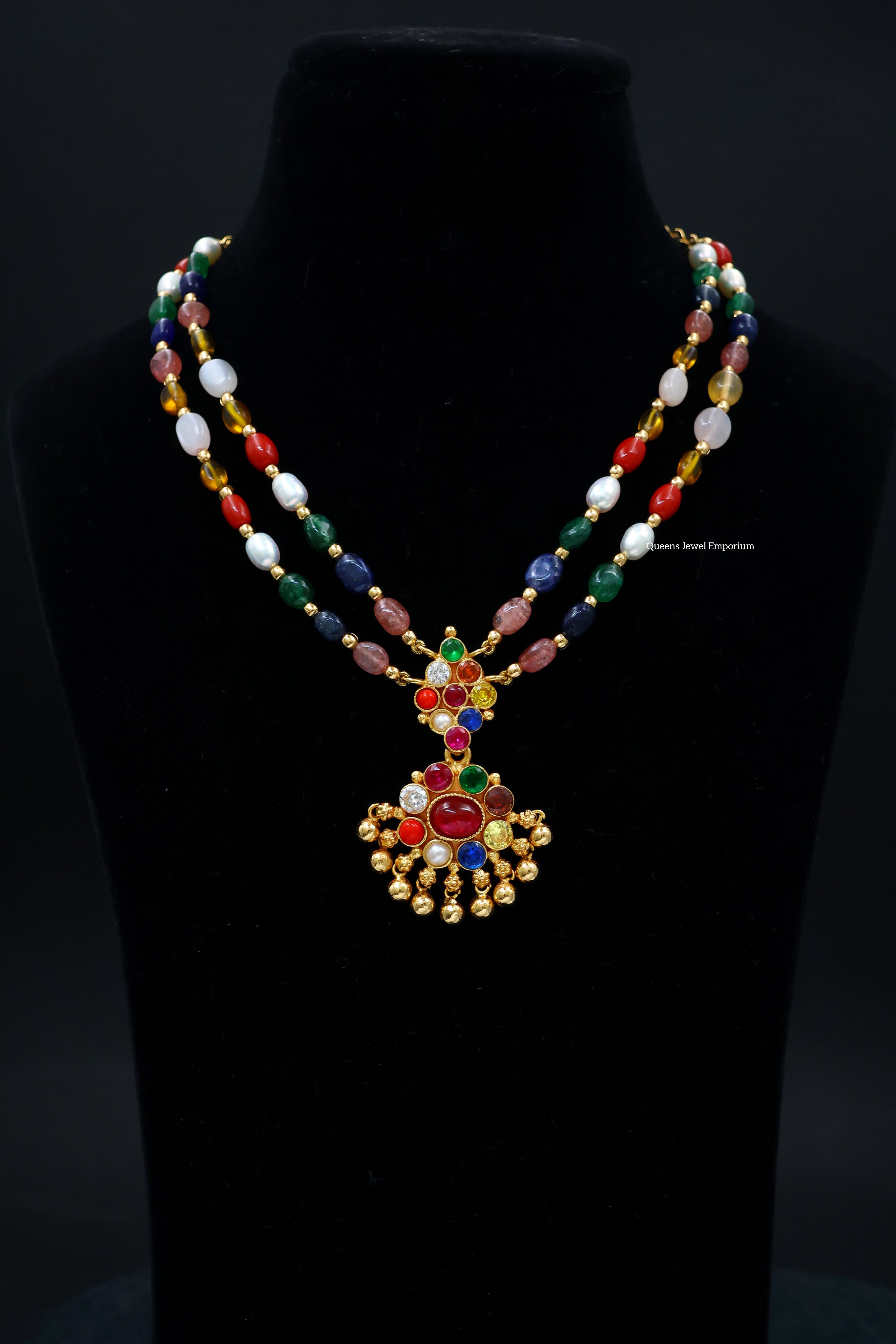Navaratna Beads Necklace