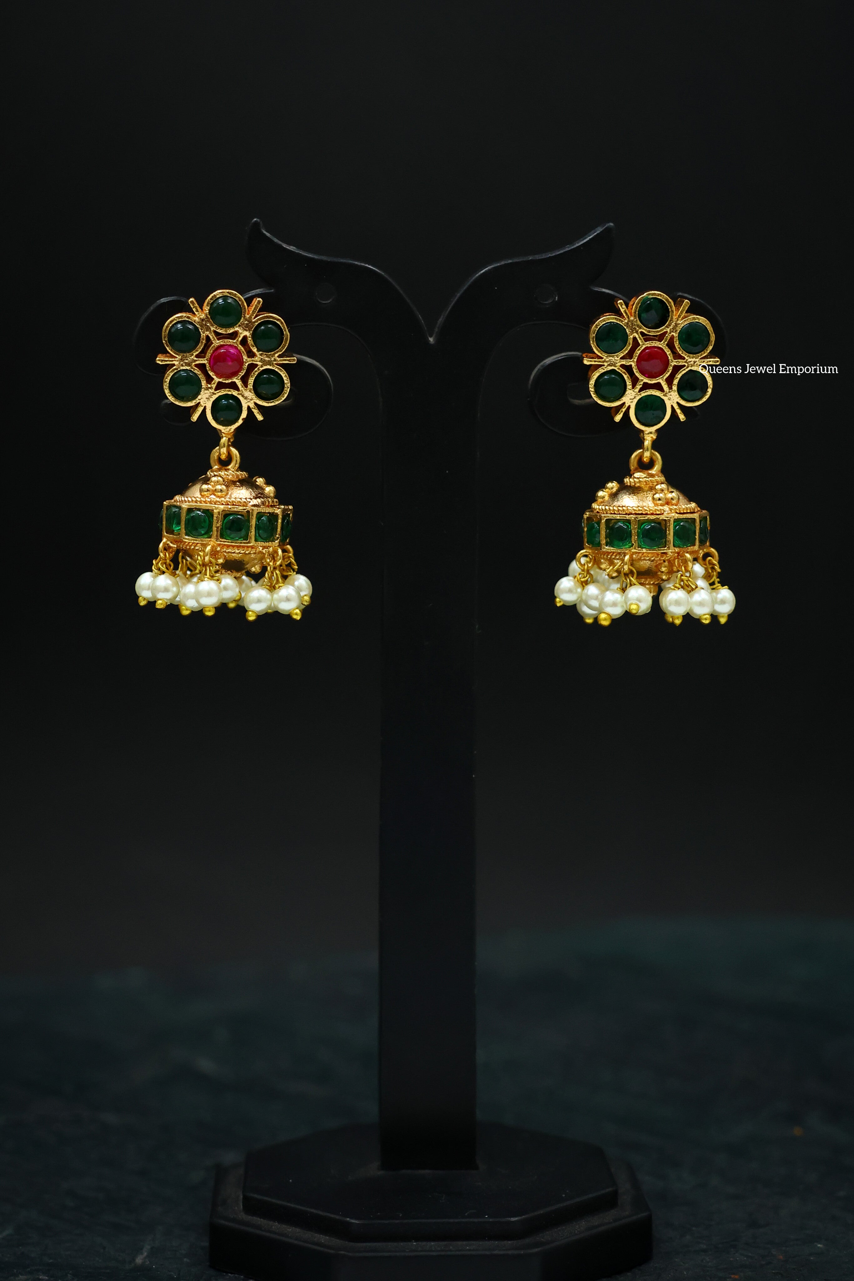 Mythili Earring - Green