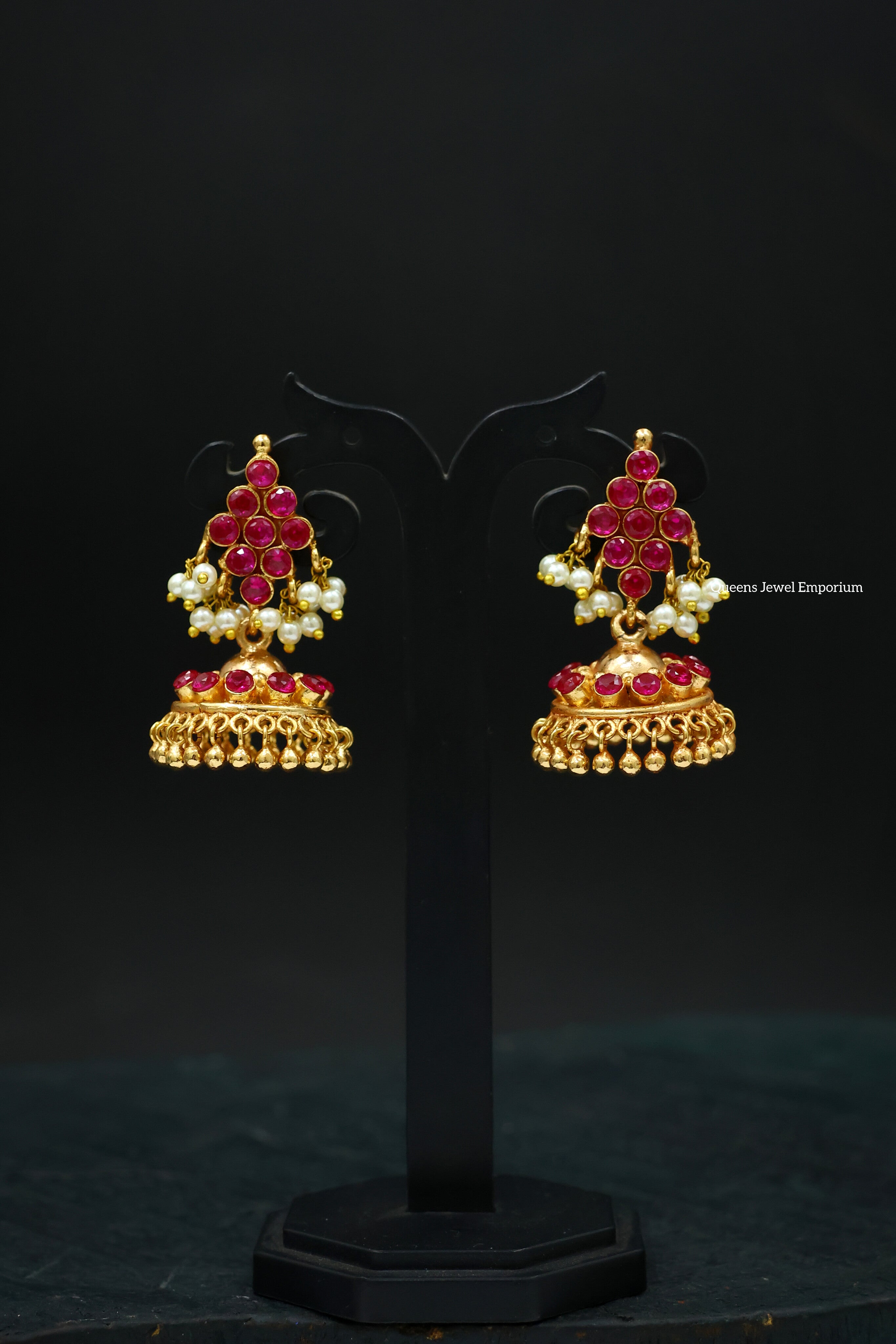Kalyani Zircon Jhumka