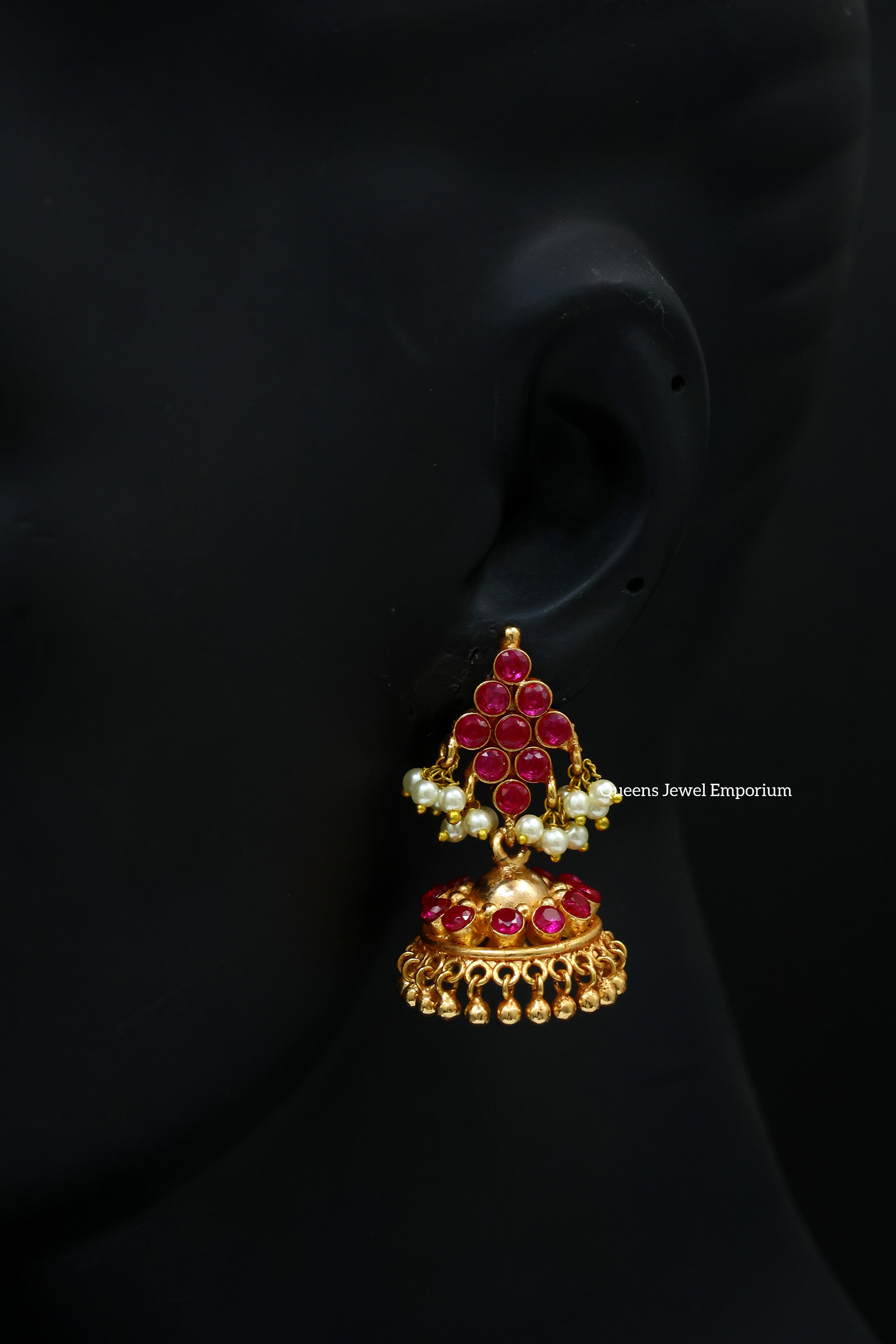 Kalyani Zircon Jhumka