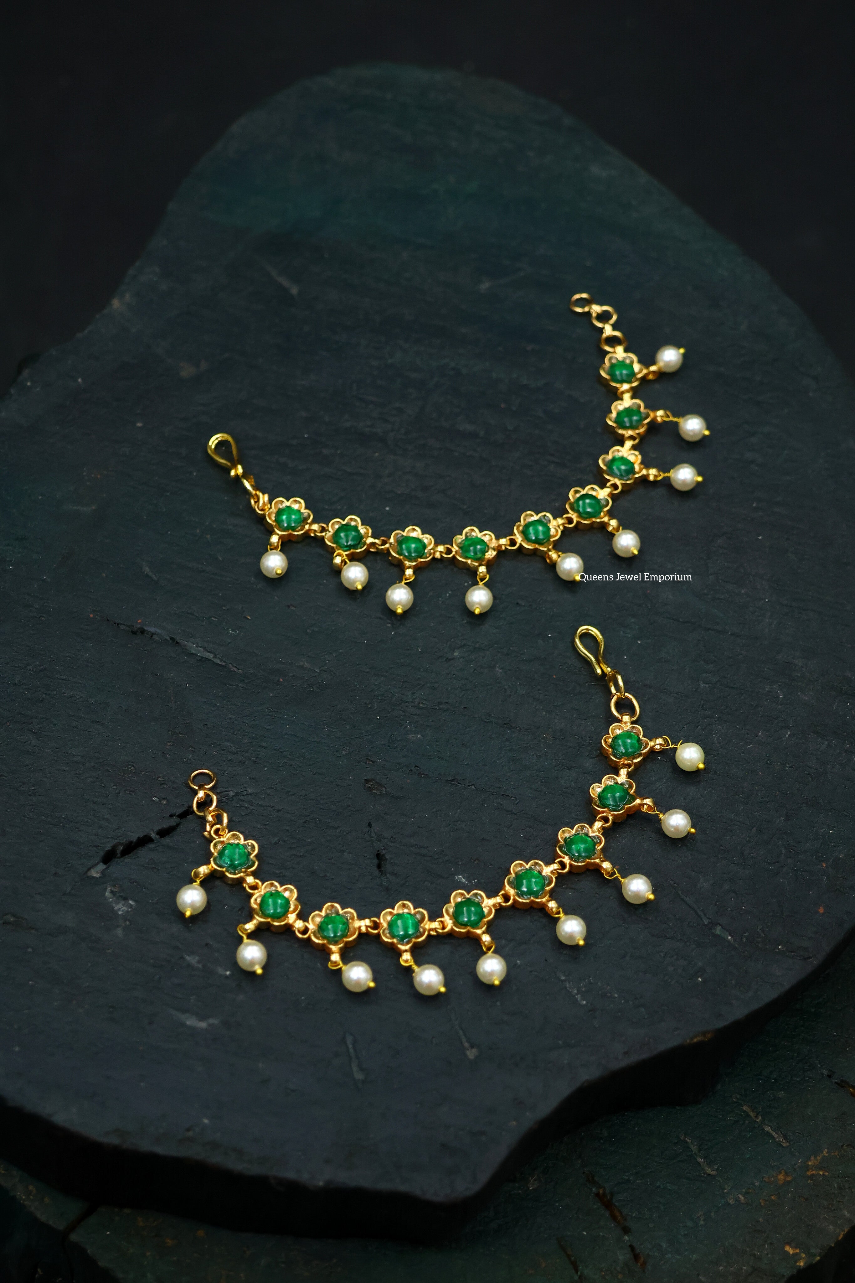 Banumathi Ear Mattal - Green