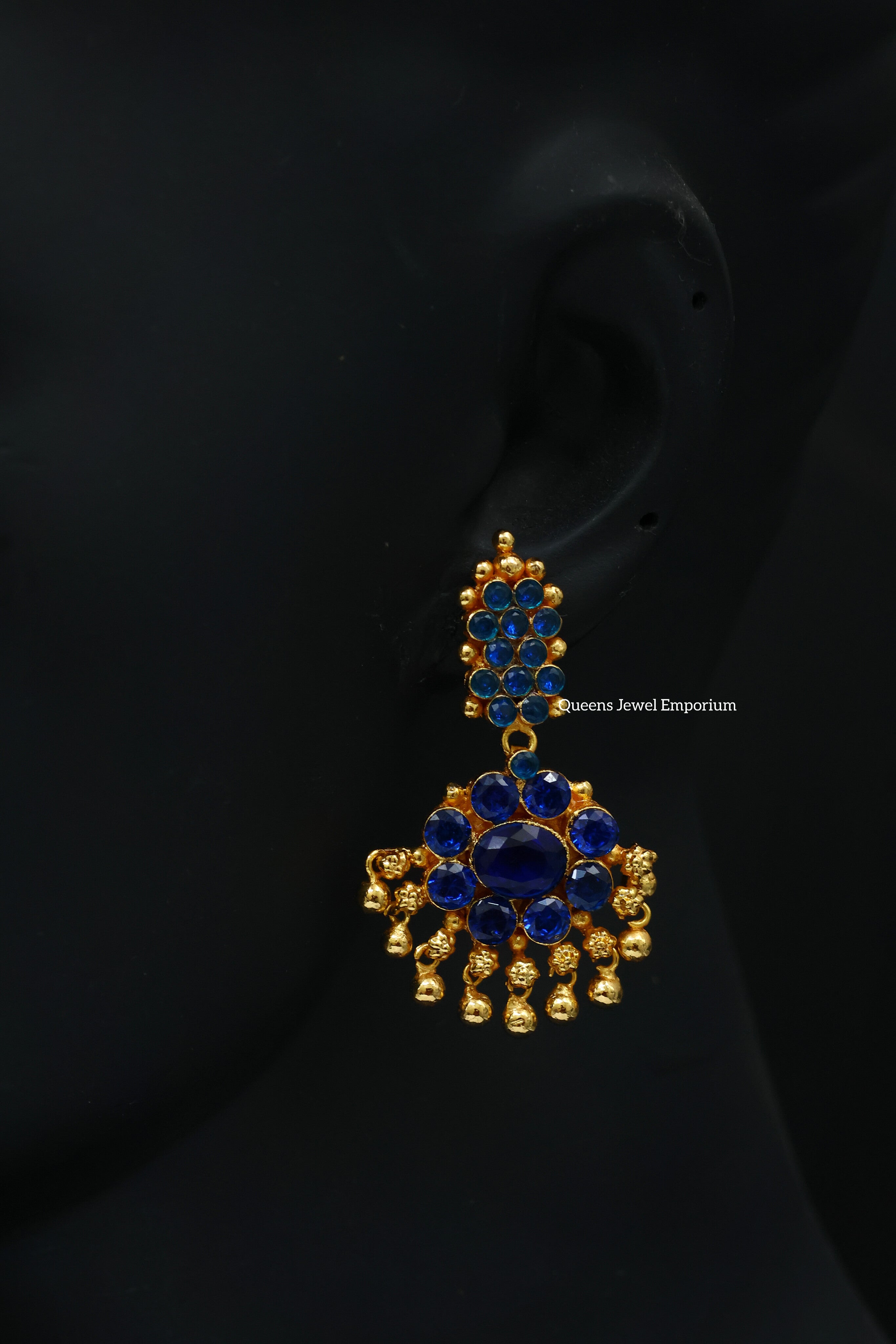 Amassa Pathakam Earring - Blue