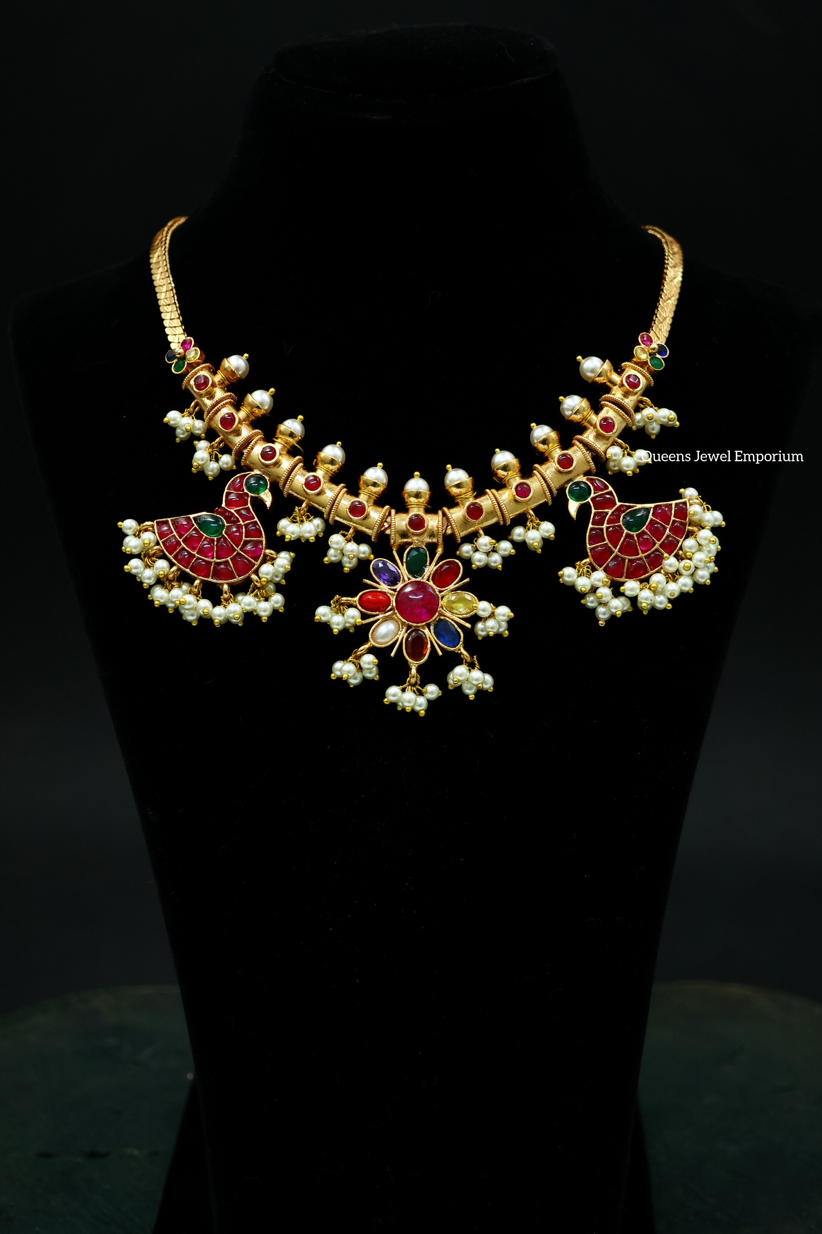 Saroja Guttapusalu Necklace