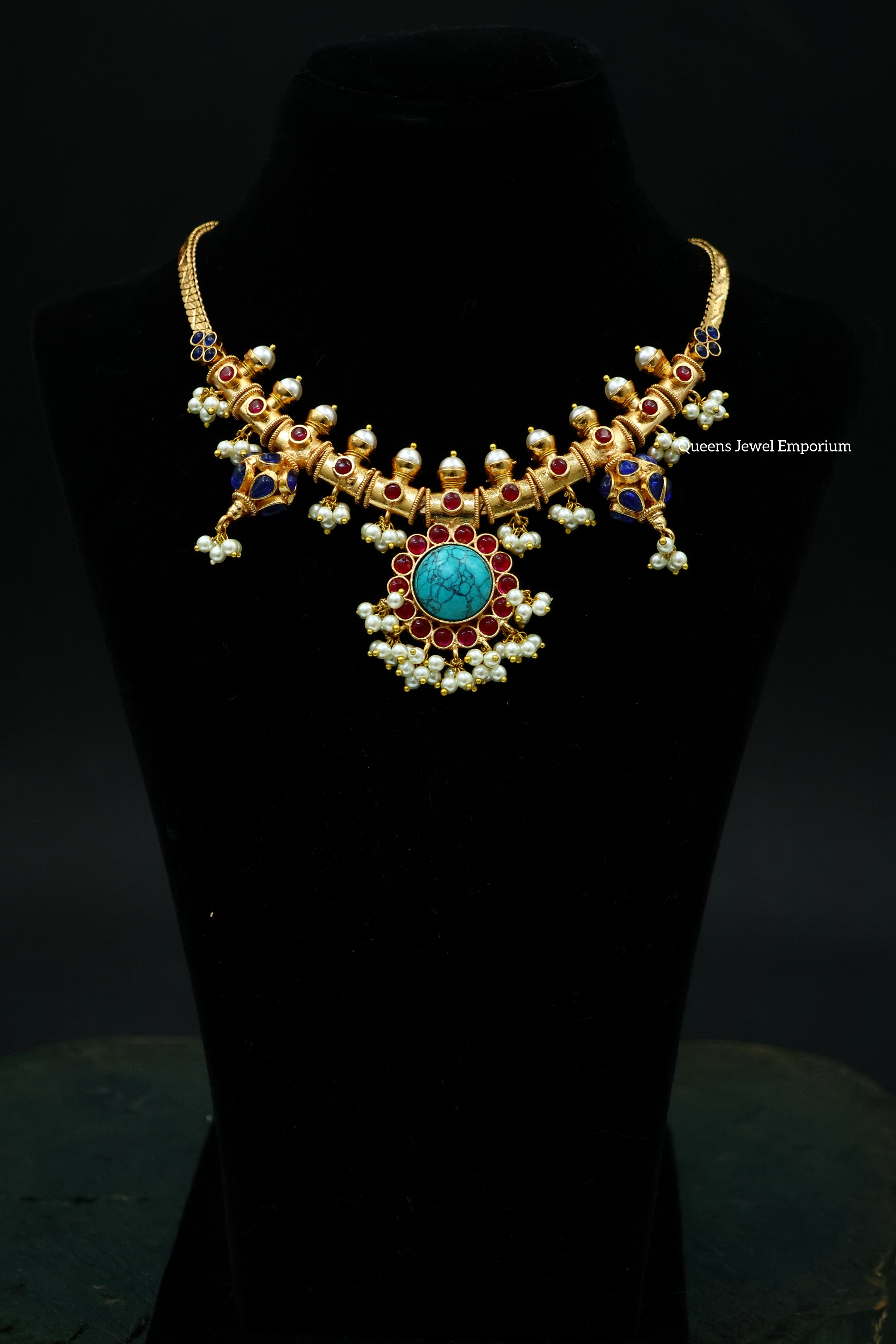 Sivakami Guttapusalu Necklace