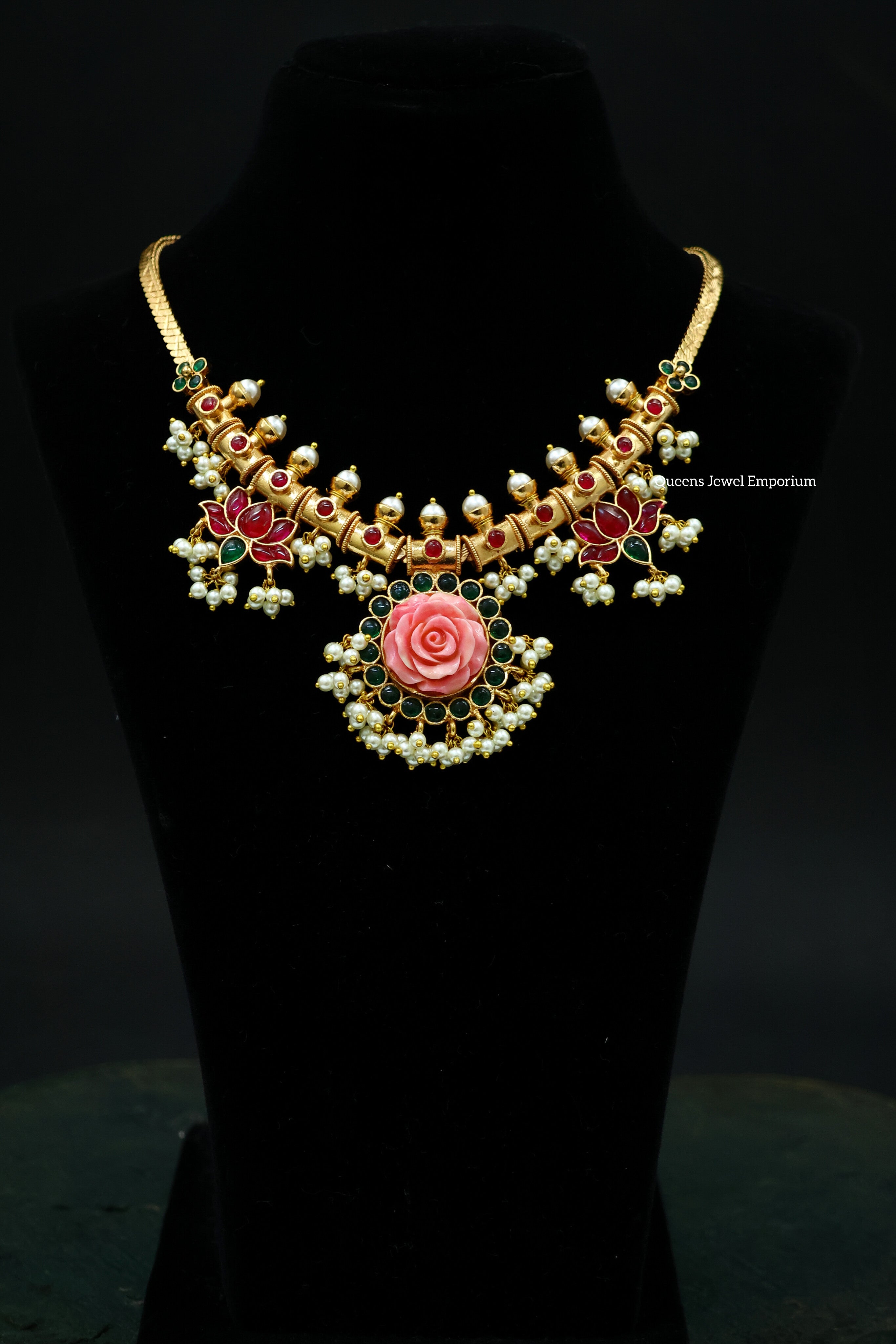 Kamatchi Guttapusalu Necklace