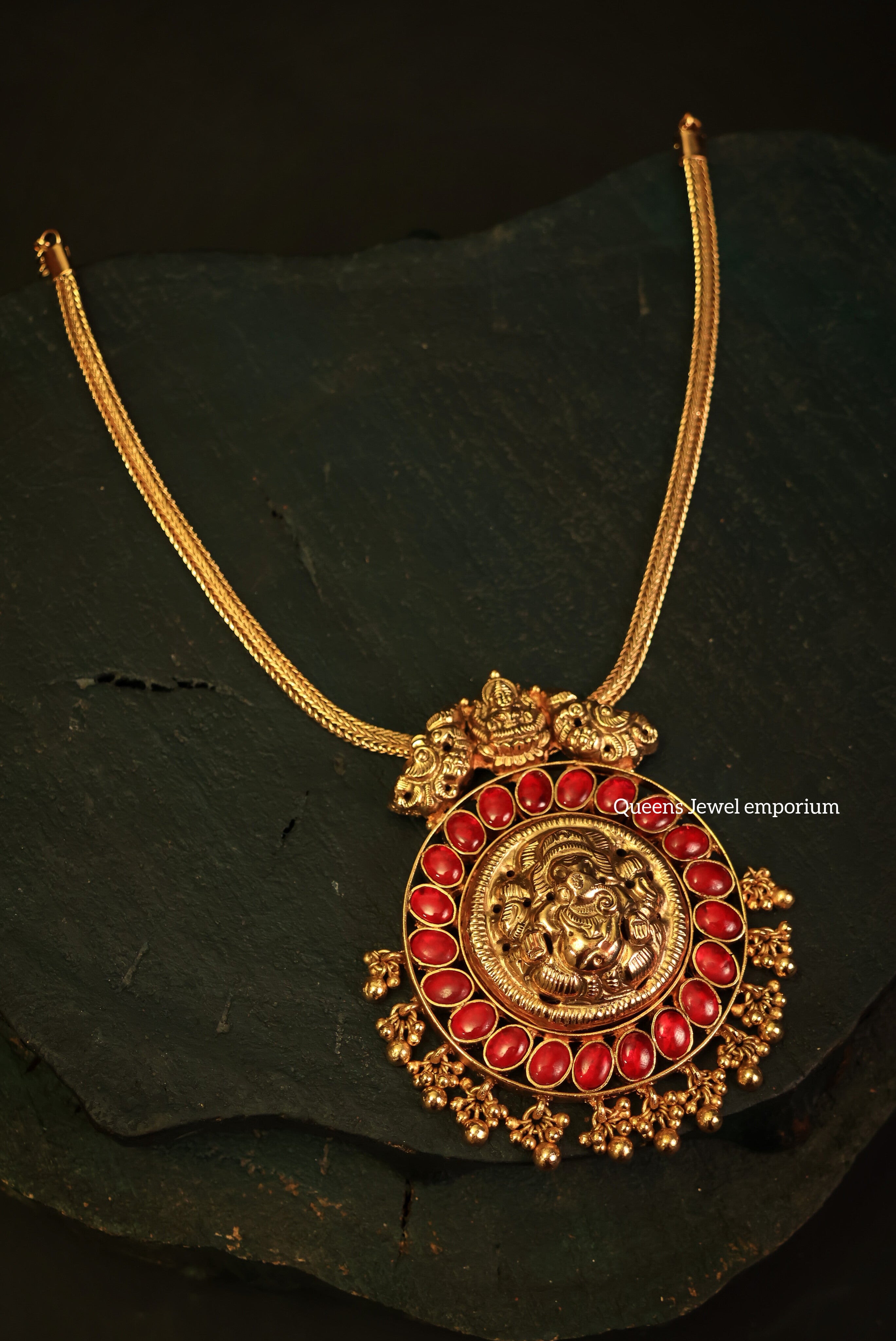 Aadhi Ganapathy Nagas Necklace