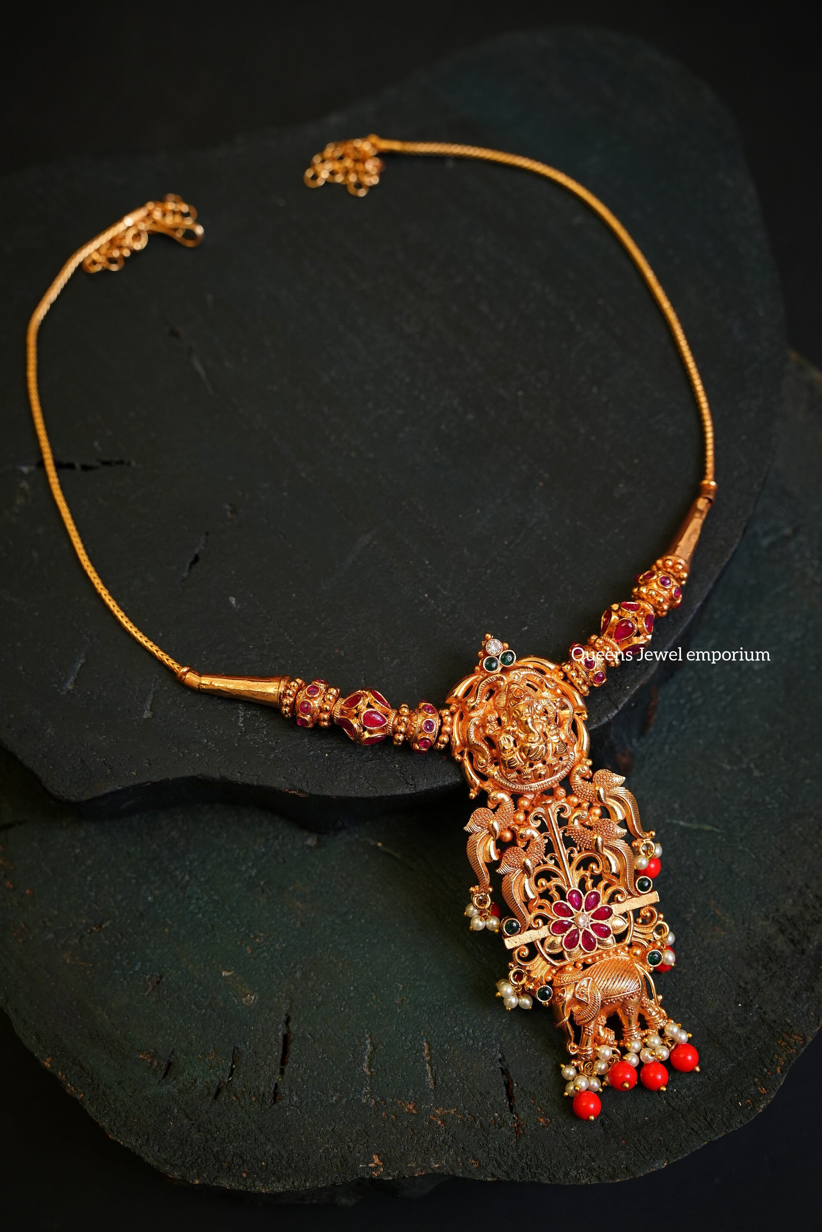 Parvathi Ammal Kodi Necklace