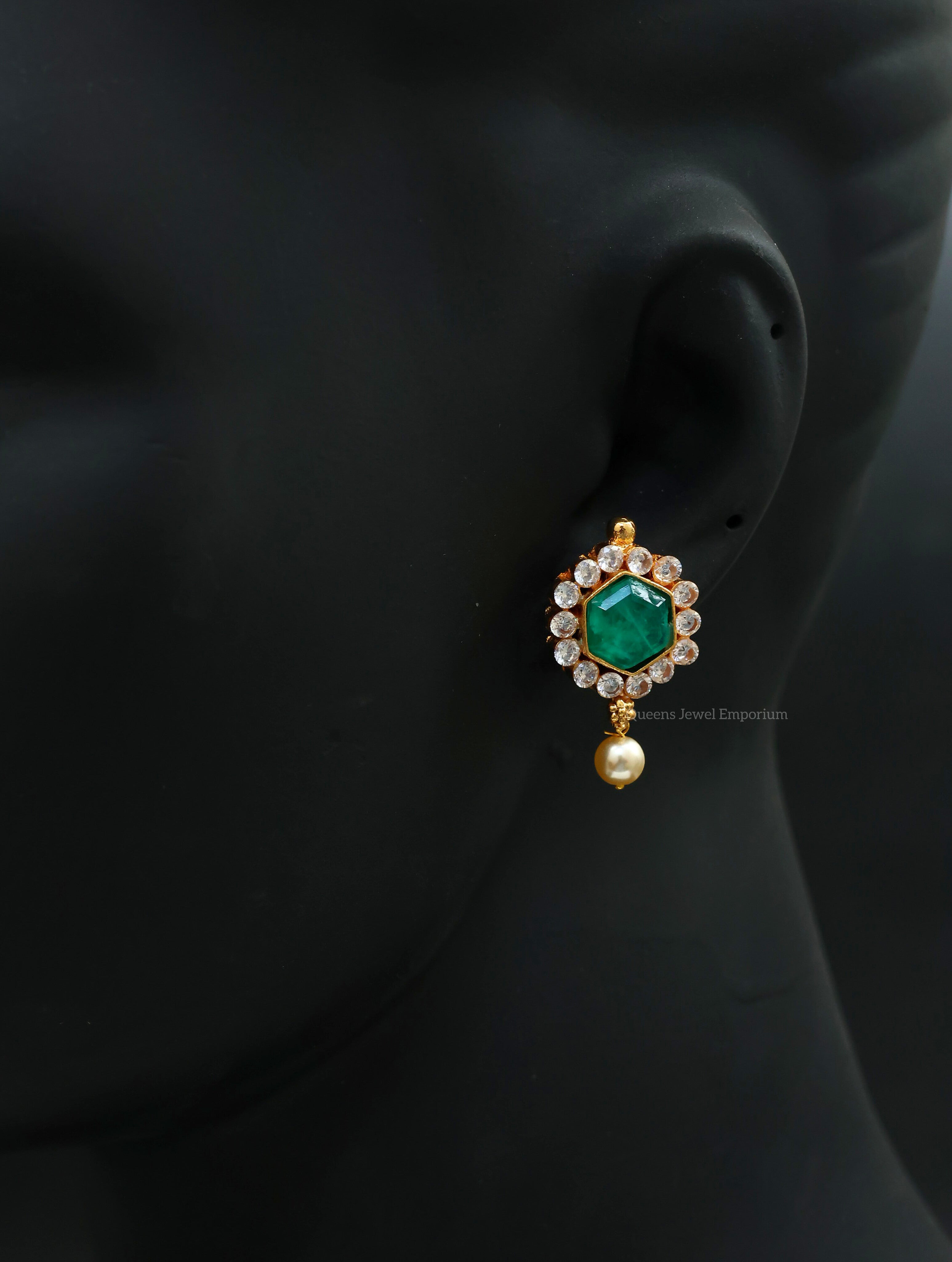 Raja Aabharana Necklace - Green