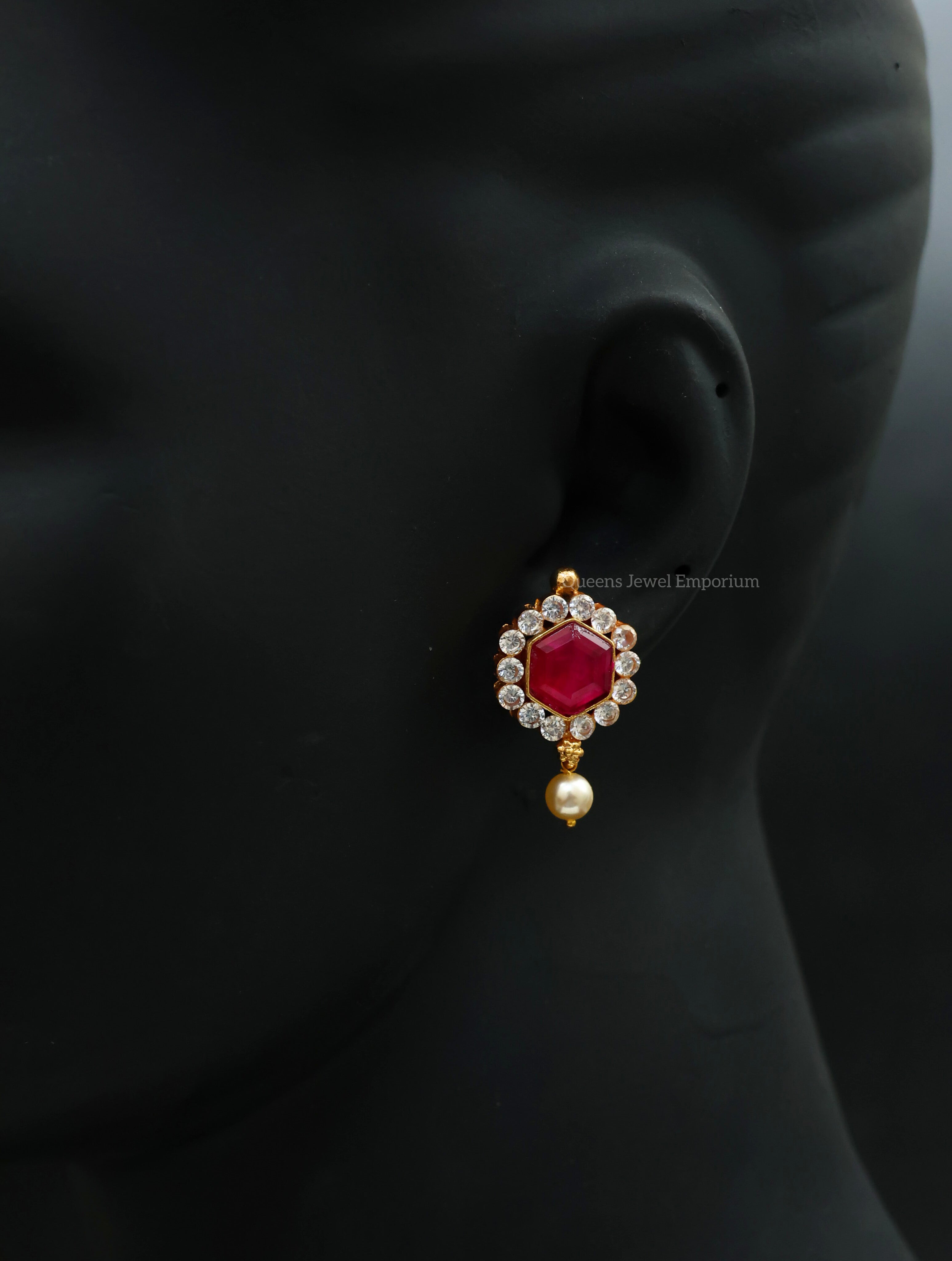 Raja Aabharana Necklace - Pink