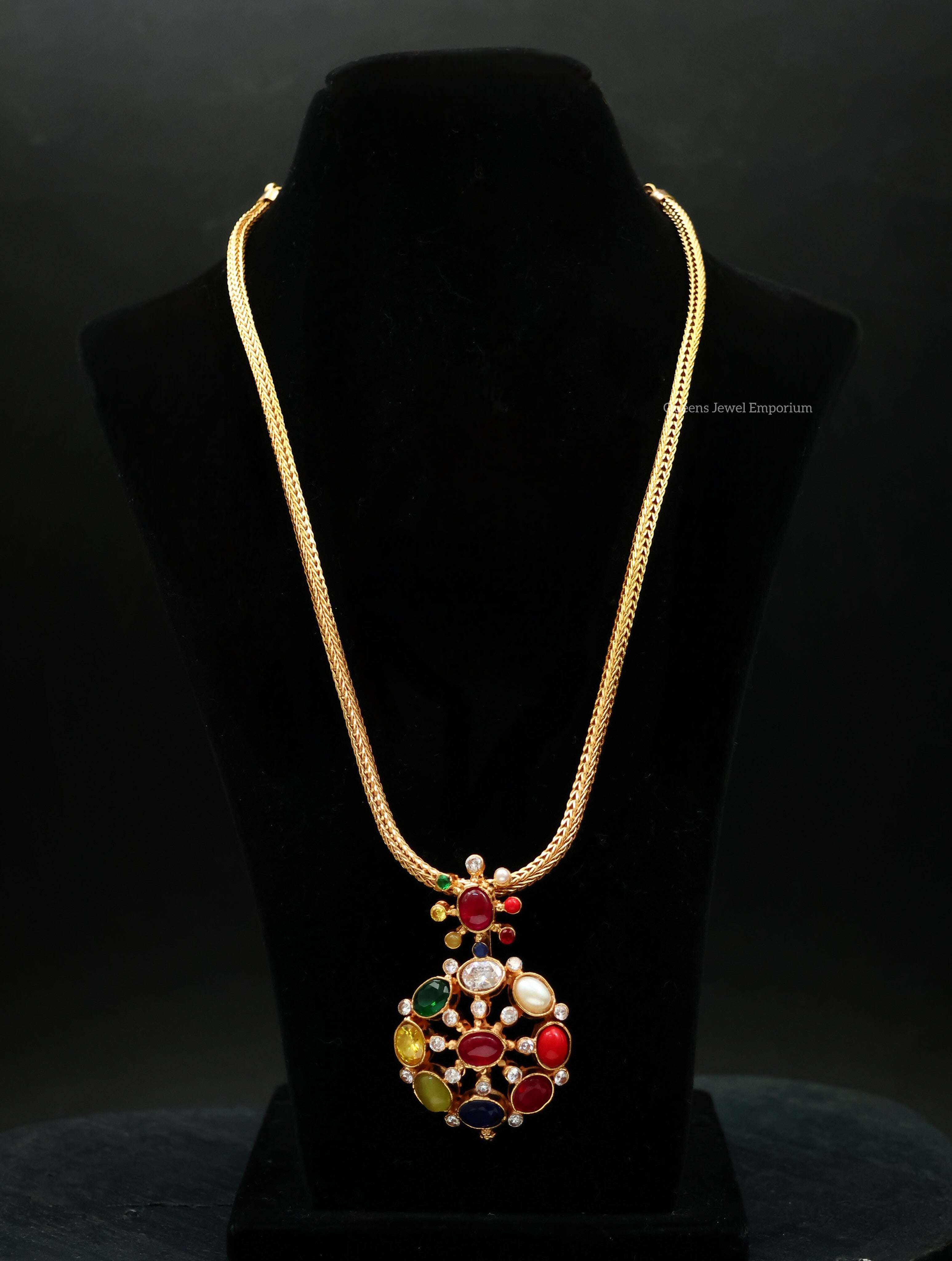Gowri Navaratna Pendant
