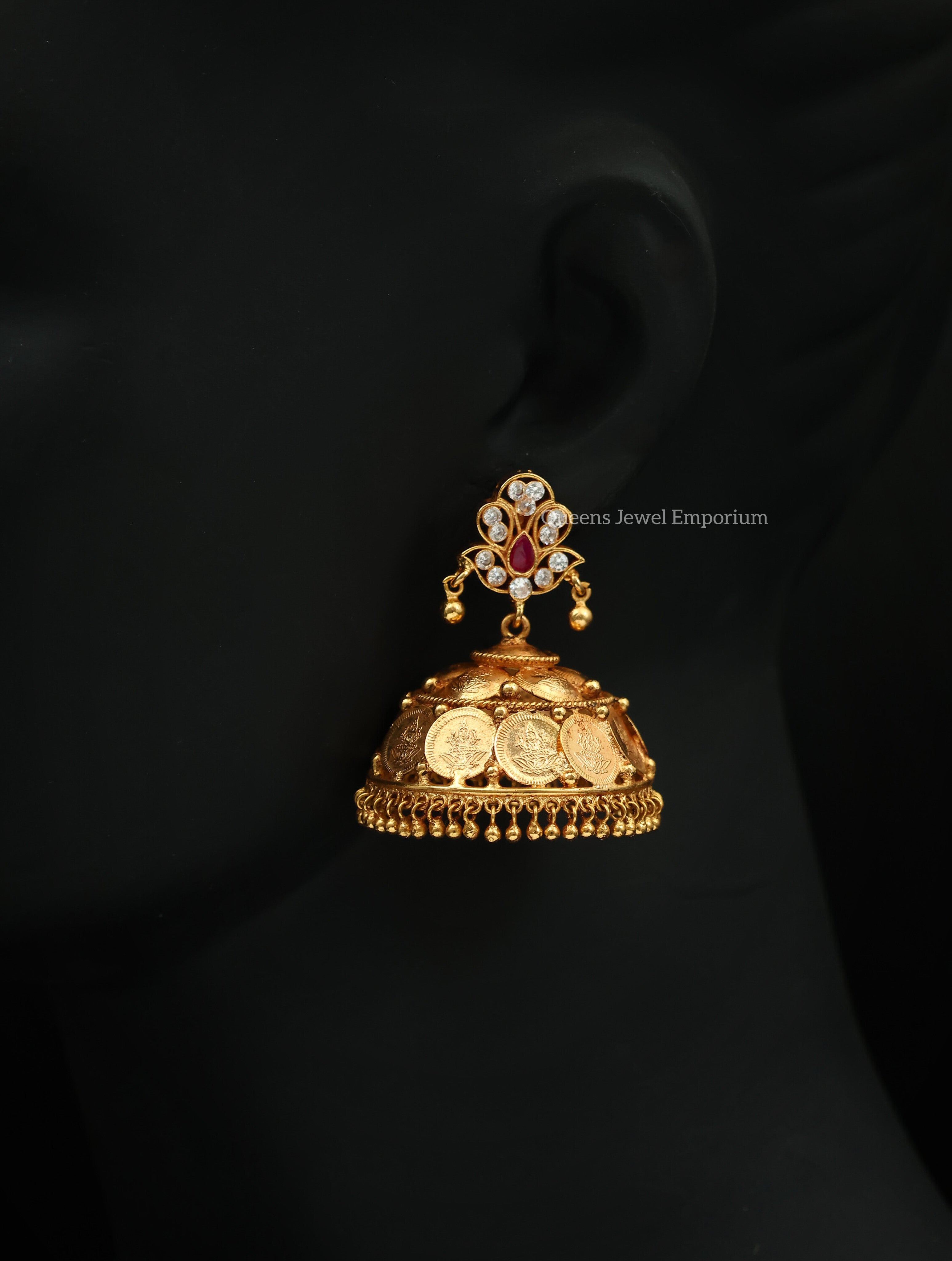 Dhanalakshmi Kasu Jhumka