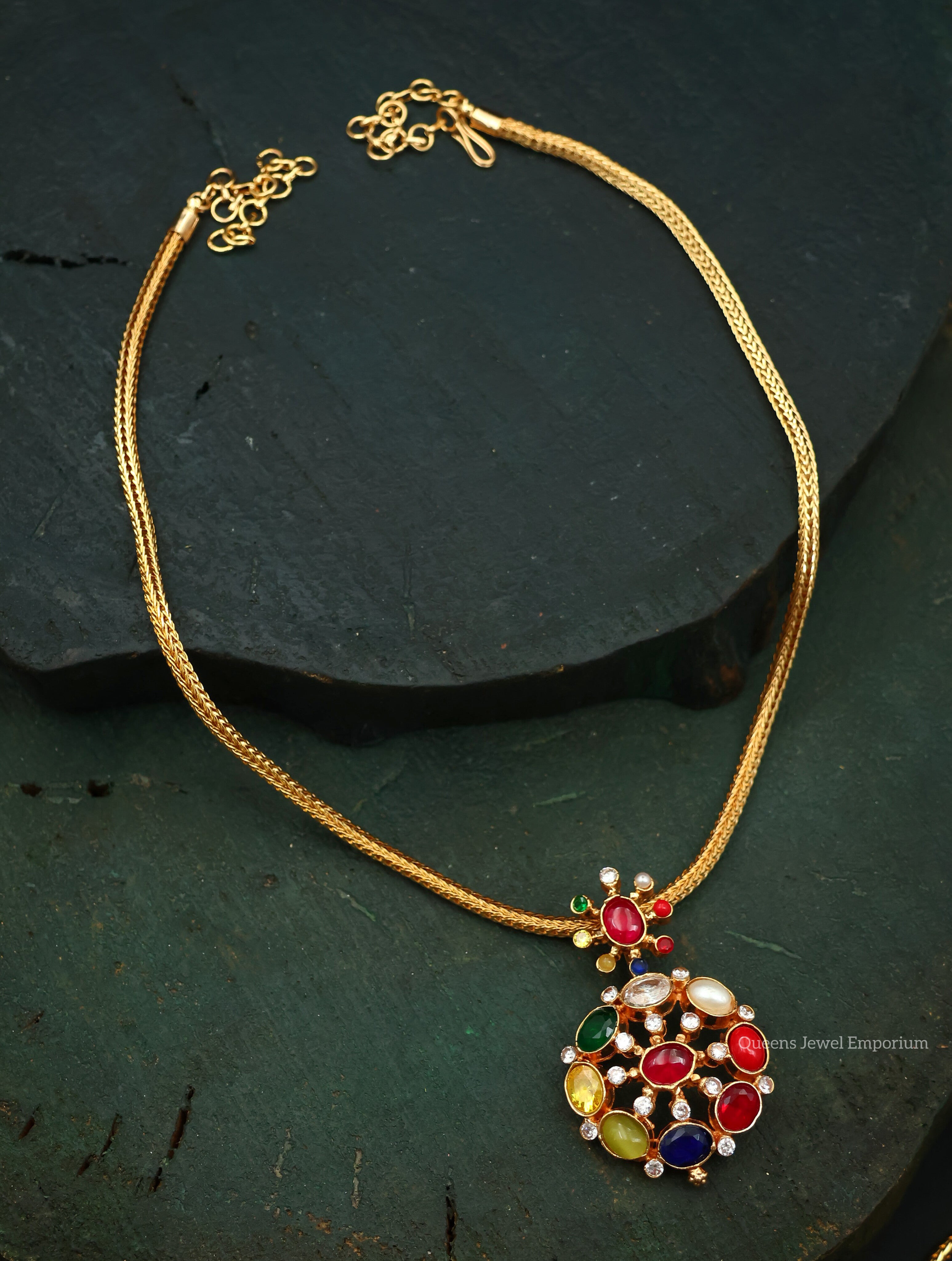 Gowri Navaratna Pendant