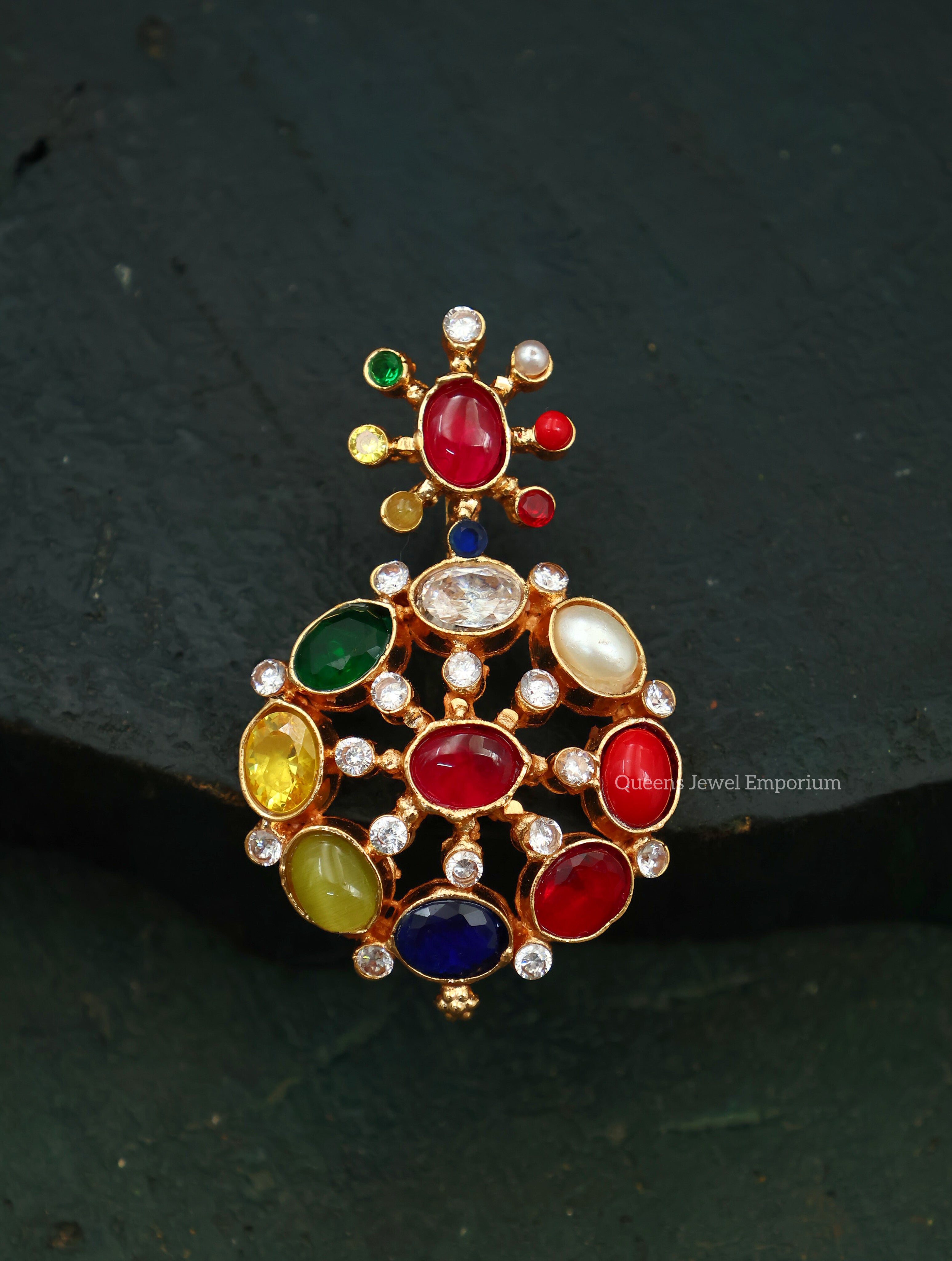 Gowri Navaratna Pendant