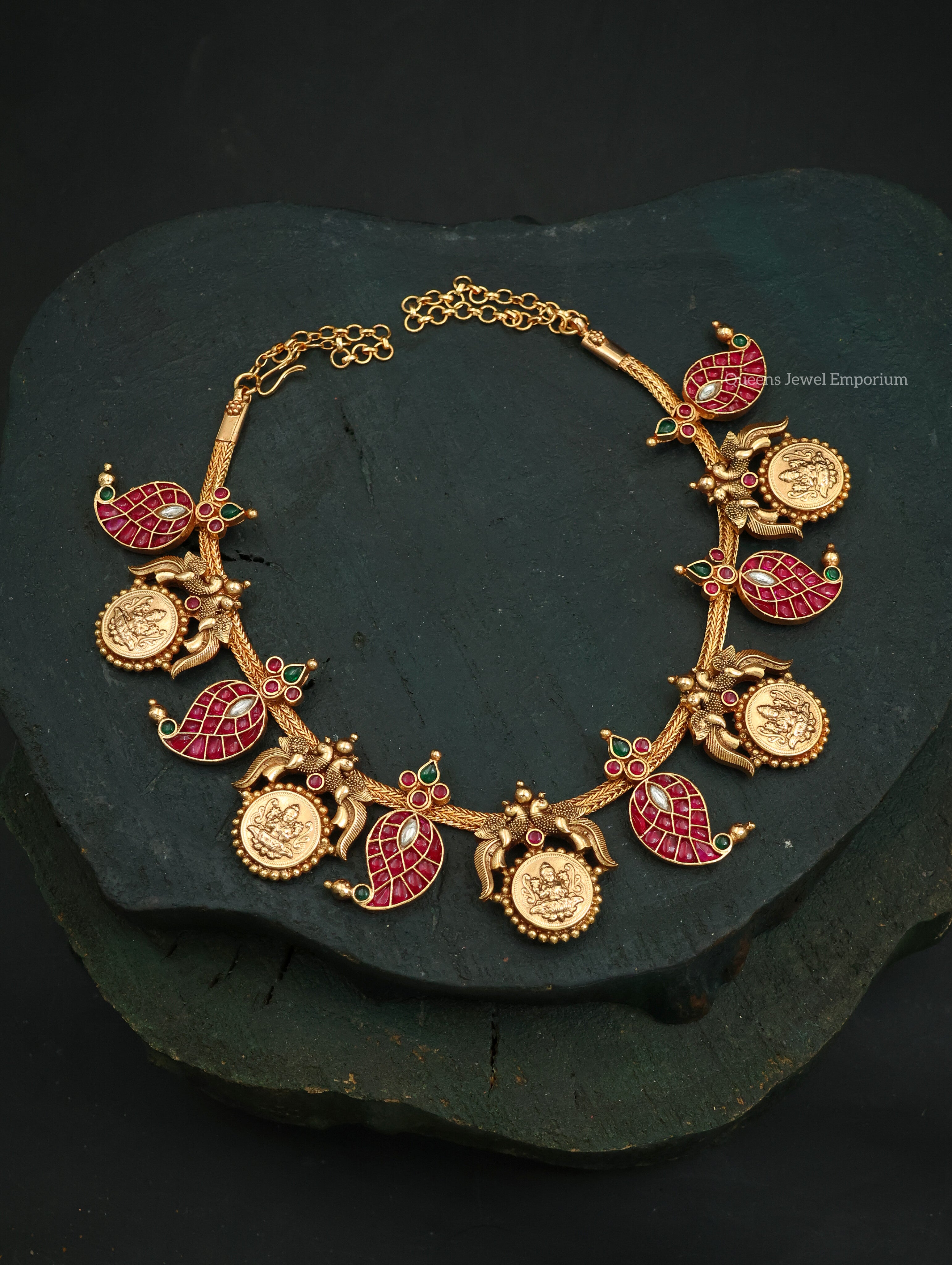 Swarna Lakshmi Kasu Necklace