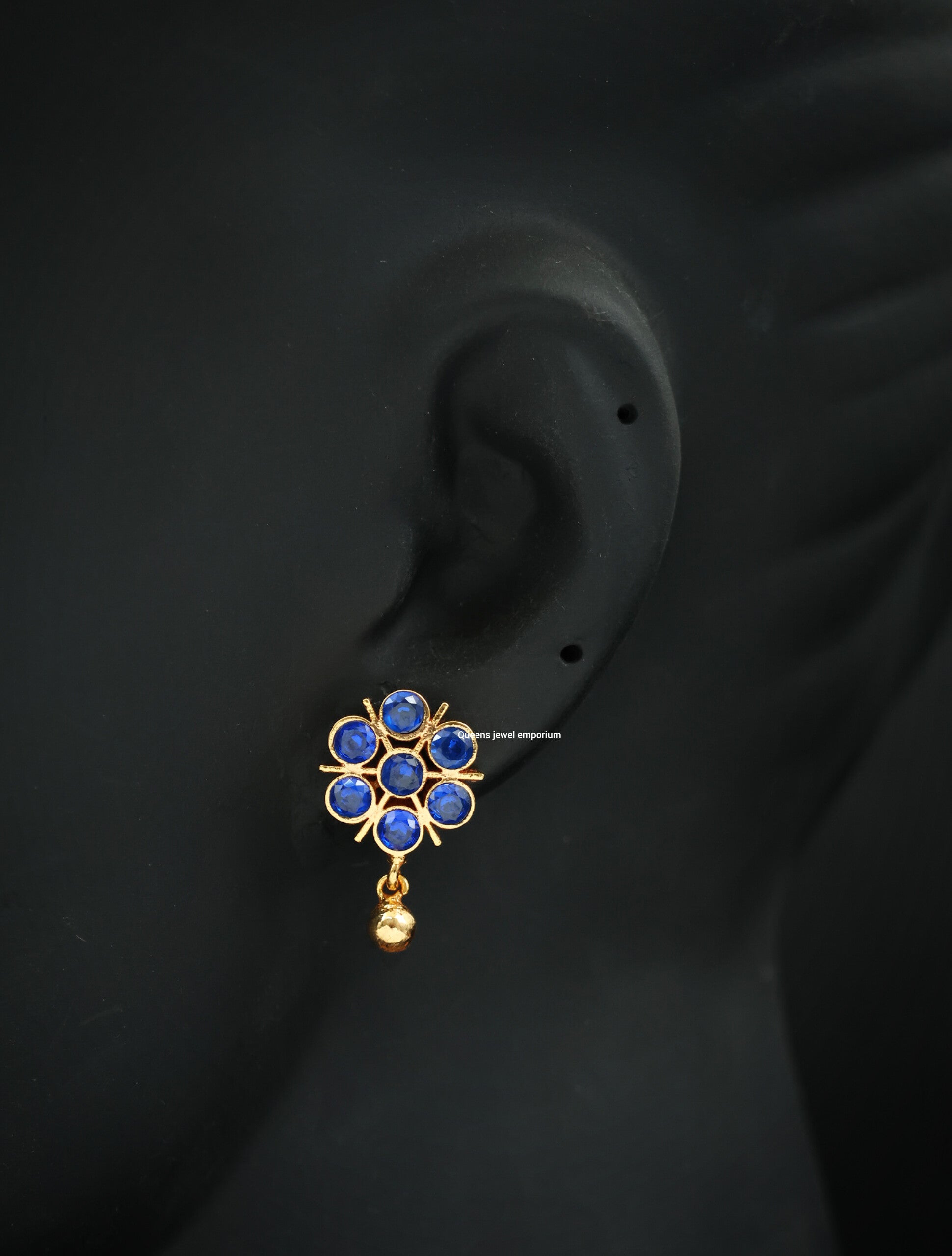 Bhavani Stud - Blue