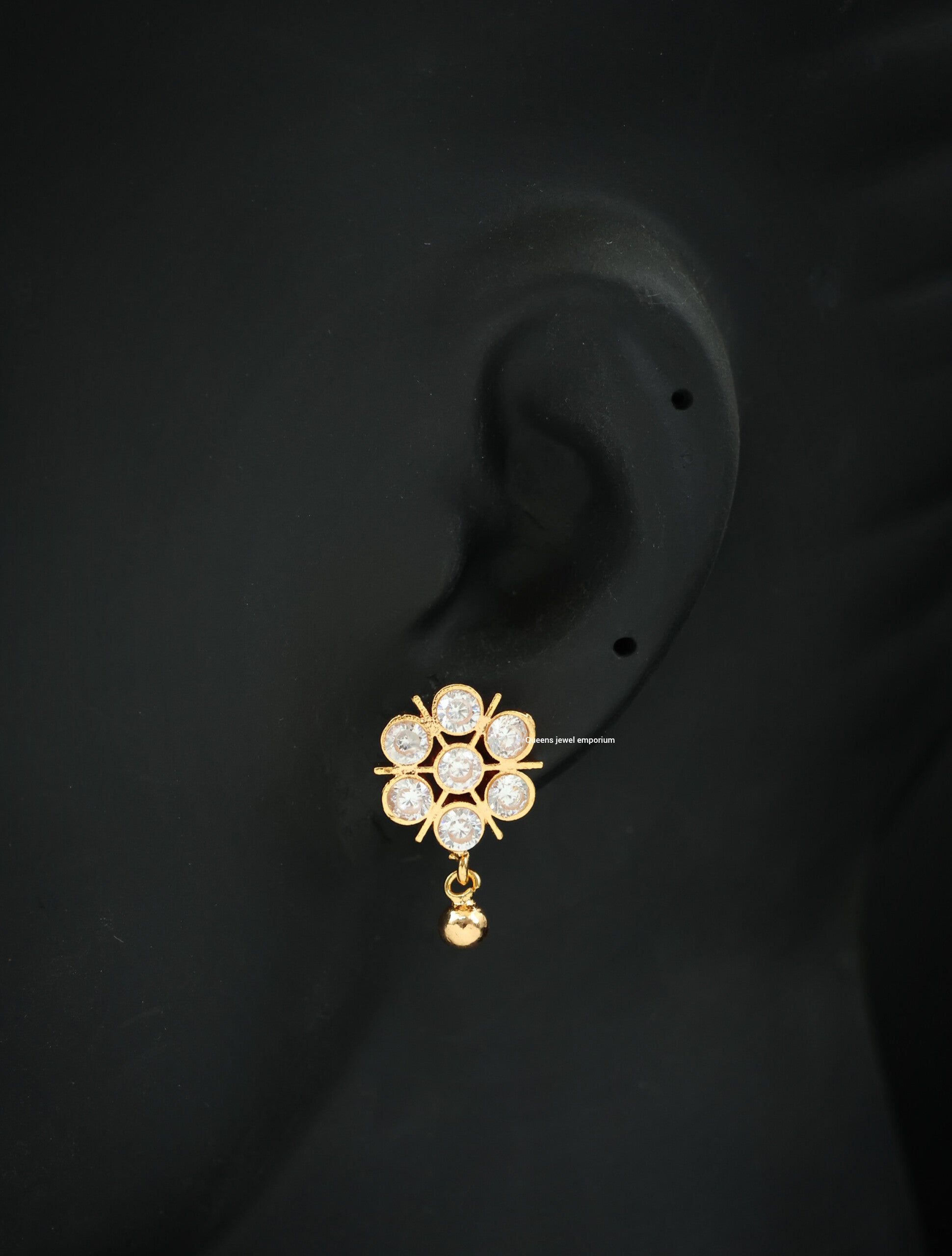 Bhavani Stud - White
