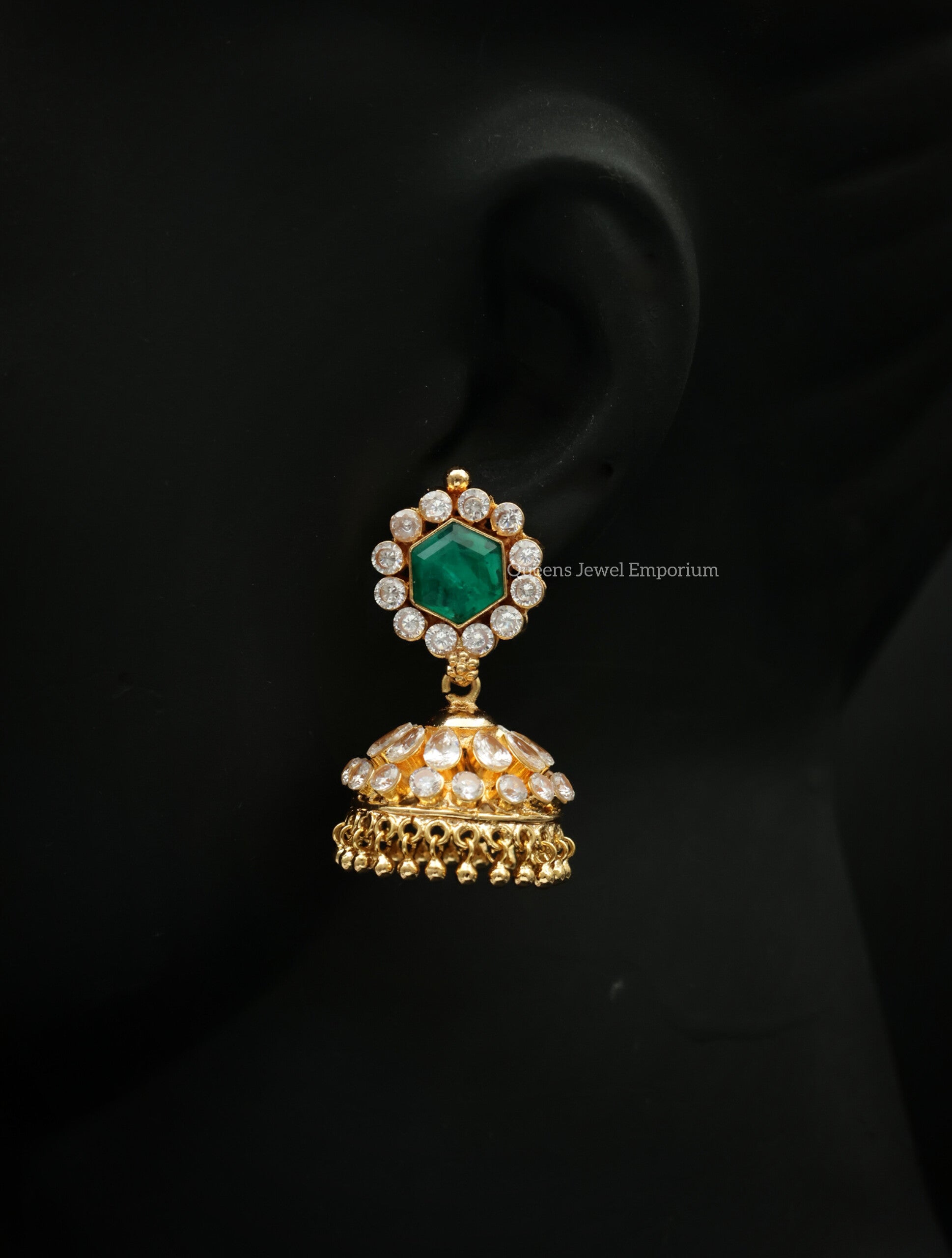 Raja Aabharana Necklace - Green